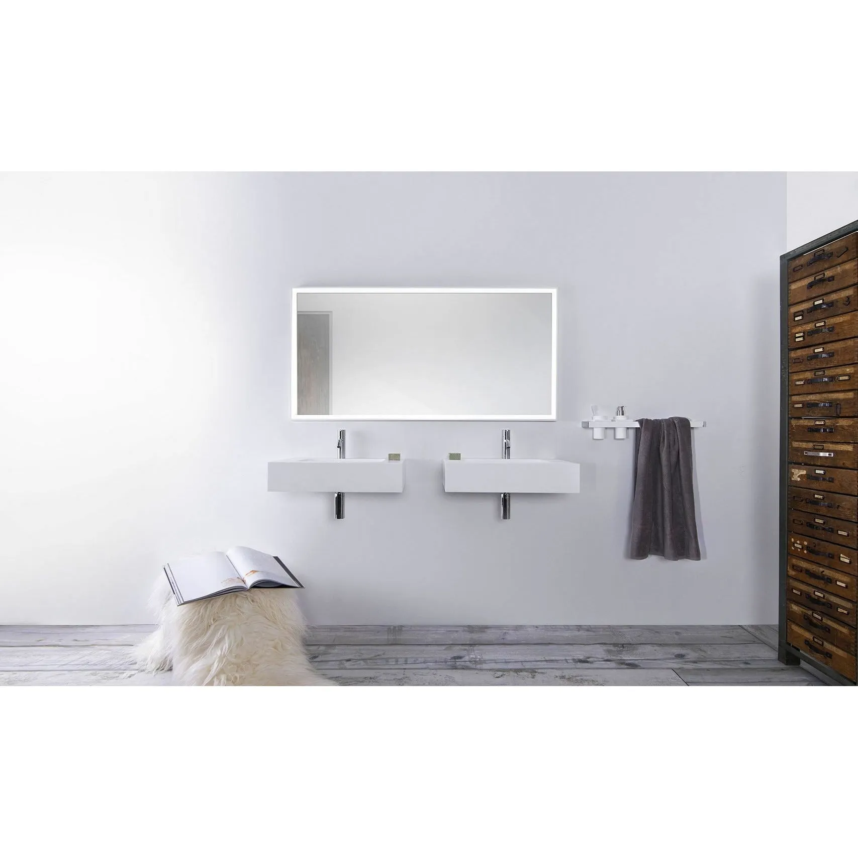 Copenhagen Bath Furesø Wash Basin, L60 Cm