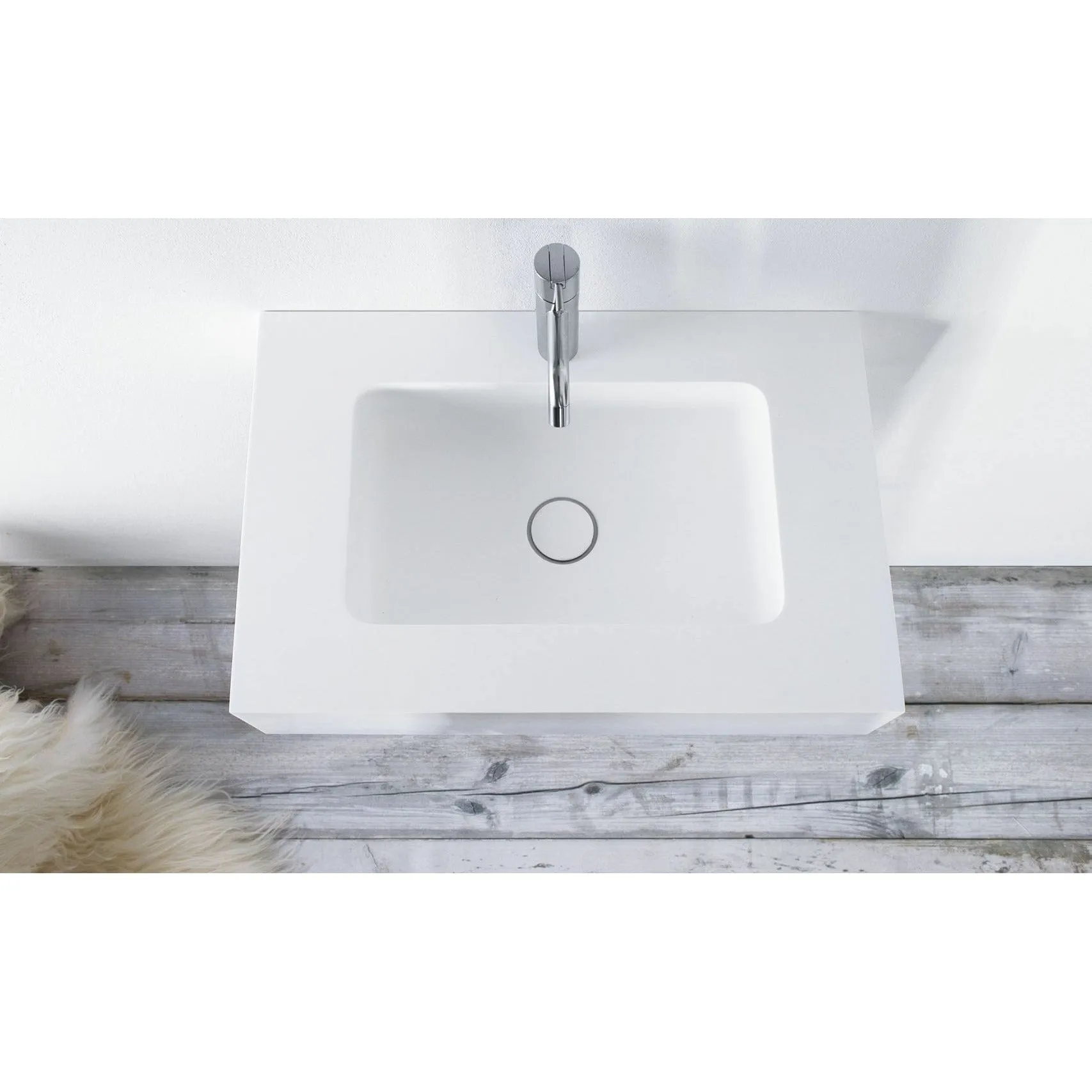 Copenhagen Bath Furesø Wash Basin, L60 Cm