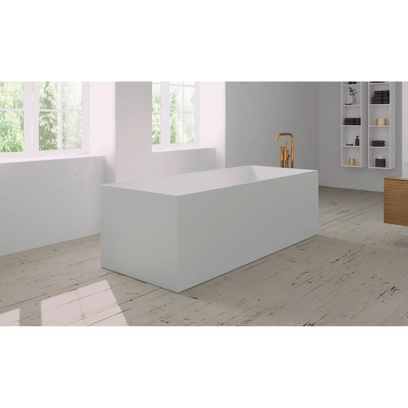 Copenhagen Bath Hornbæk Bathtub, L170 Cm