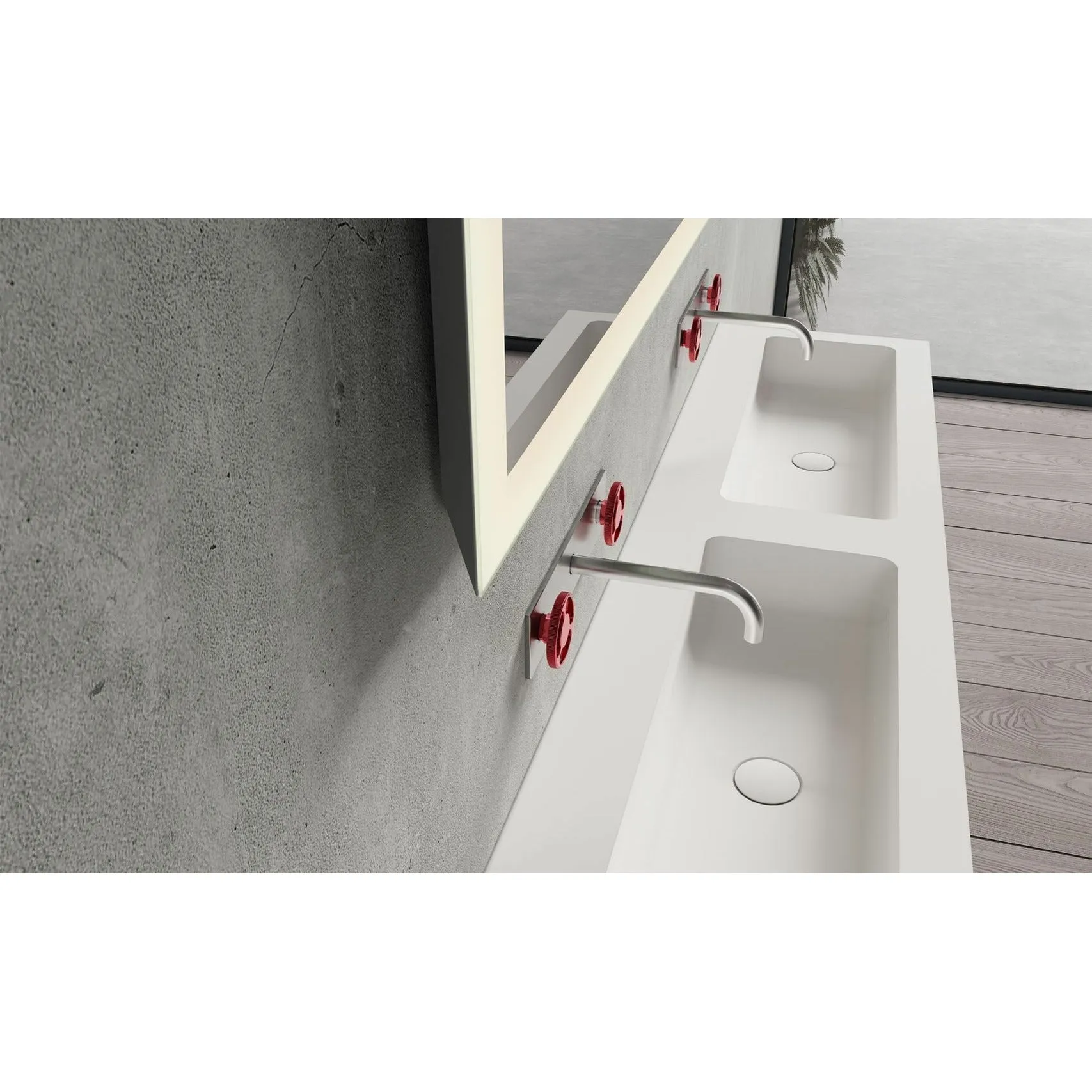 Copenhagen Bath Larvik Sound Mirror, L160 Cm
