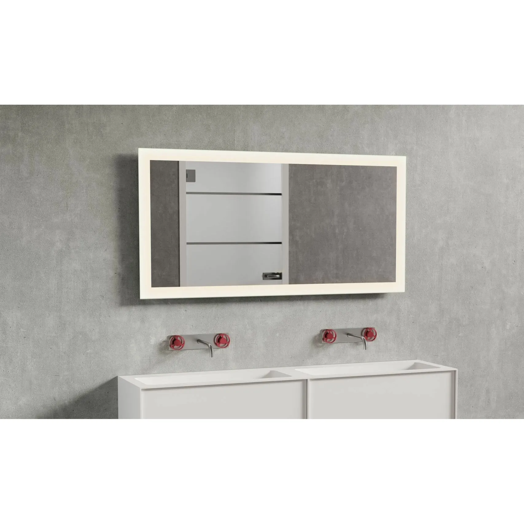 Copenhagen Bath Larvik Sound Mirror, L160 Cm
