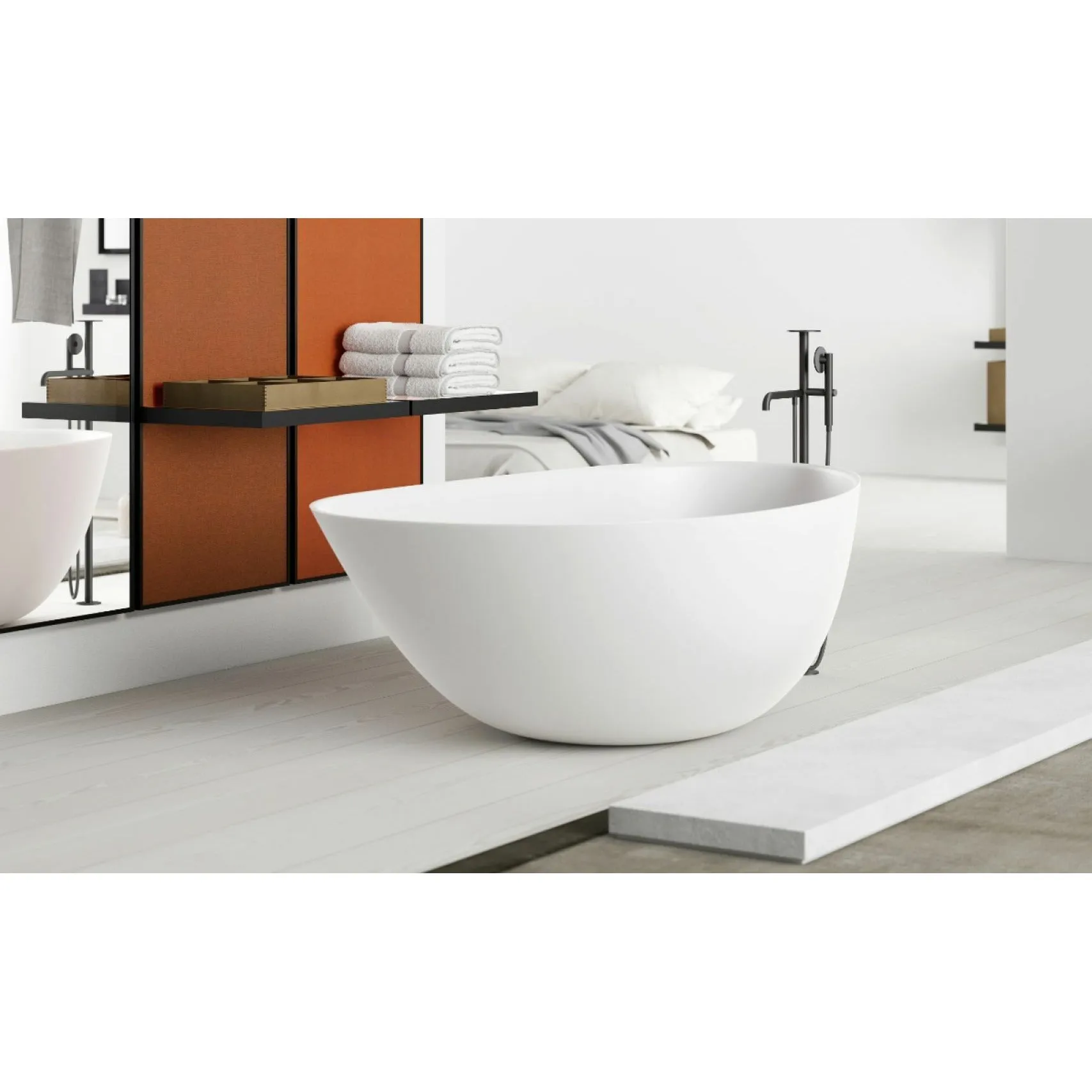 Copenhagen Bath Muschel Bathtub