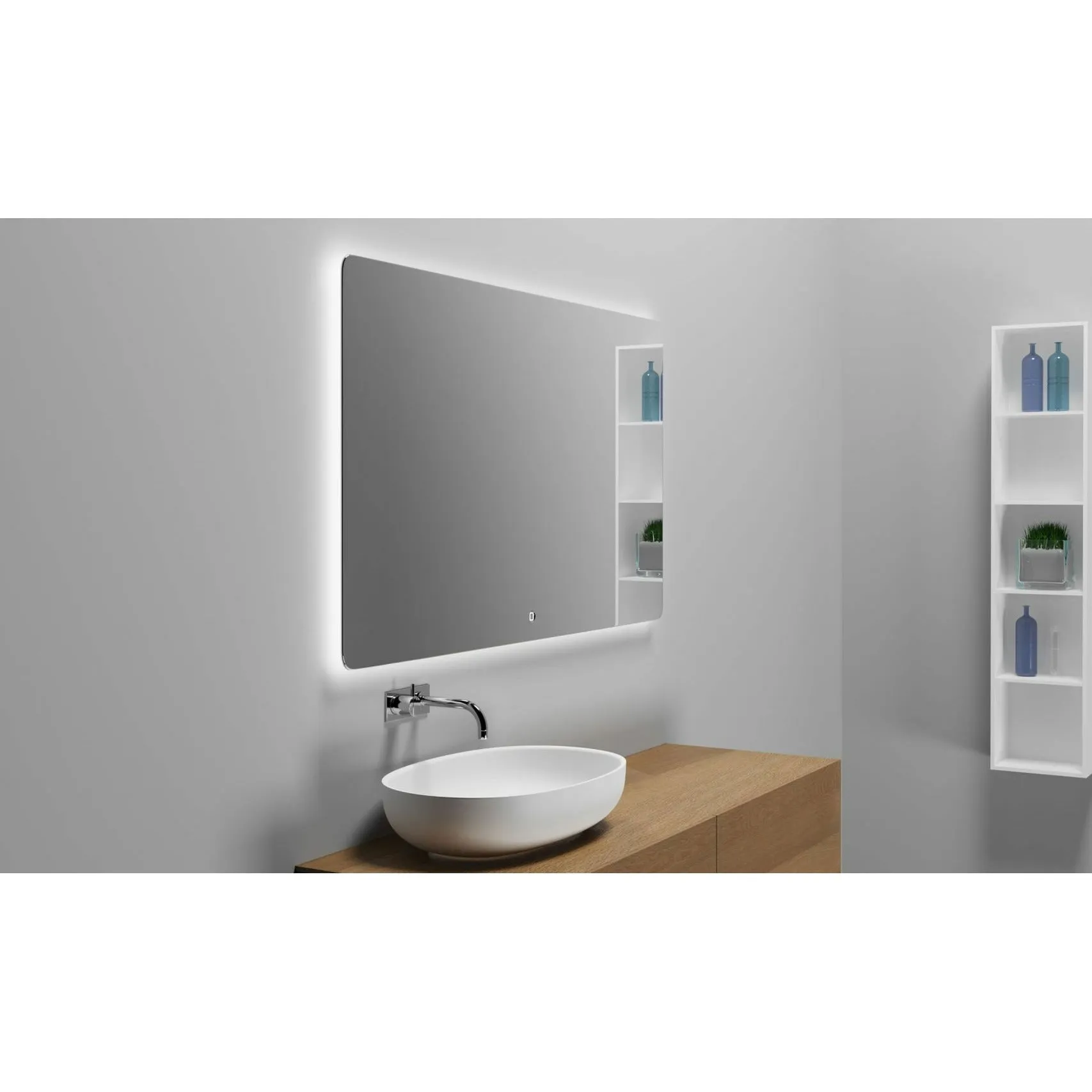 Copenhagen Bath Orø Mirror, L140 Cm