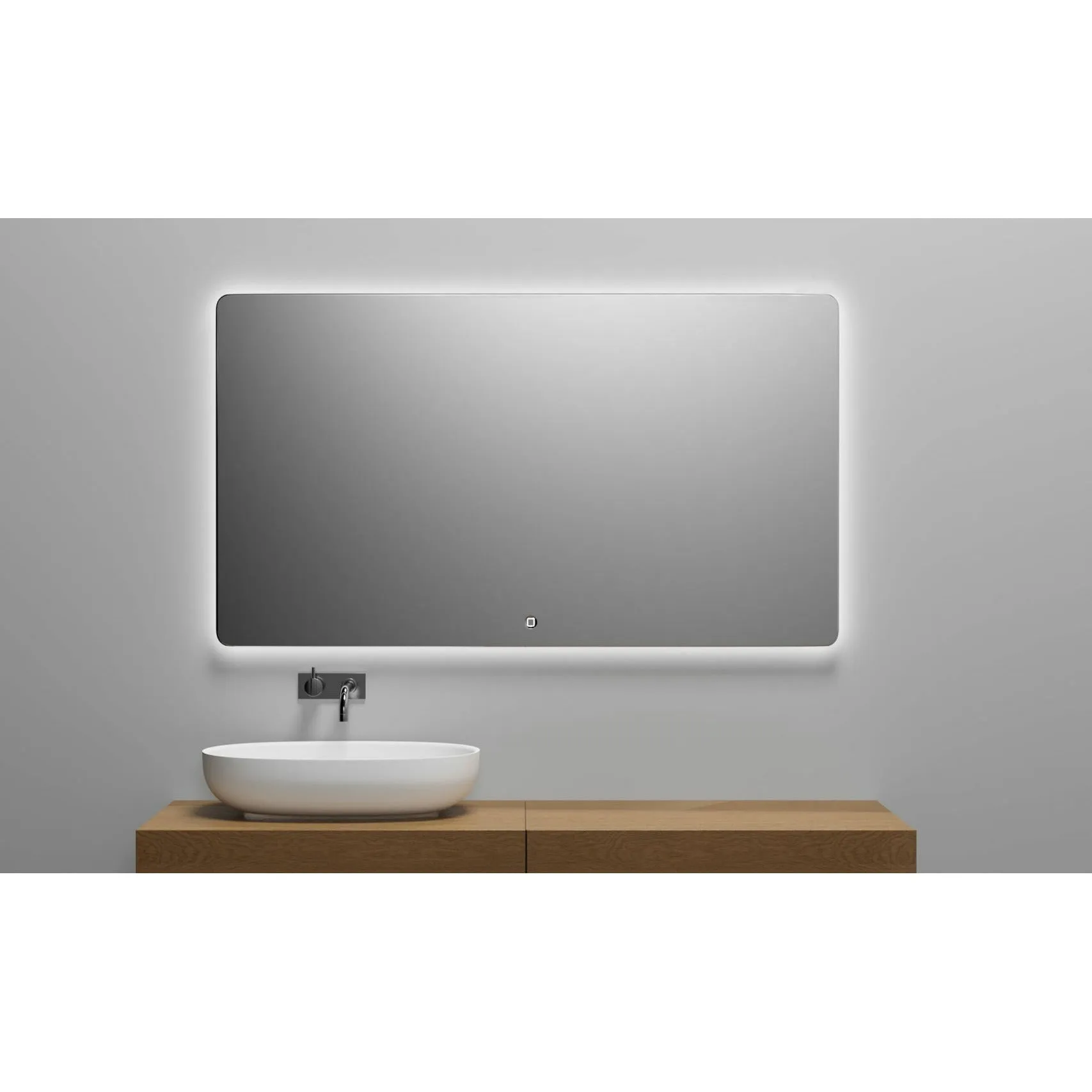 Copenhagen Bath Orø Mirror, L140 Cm