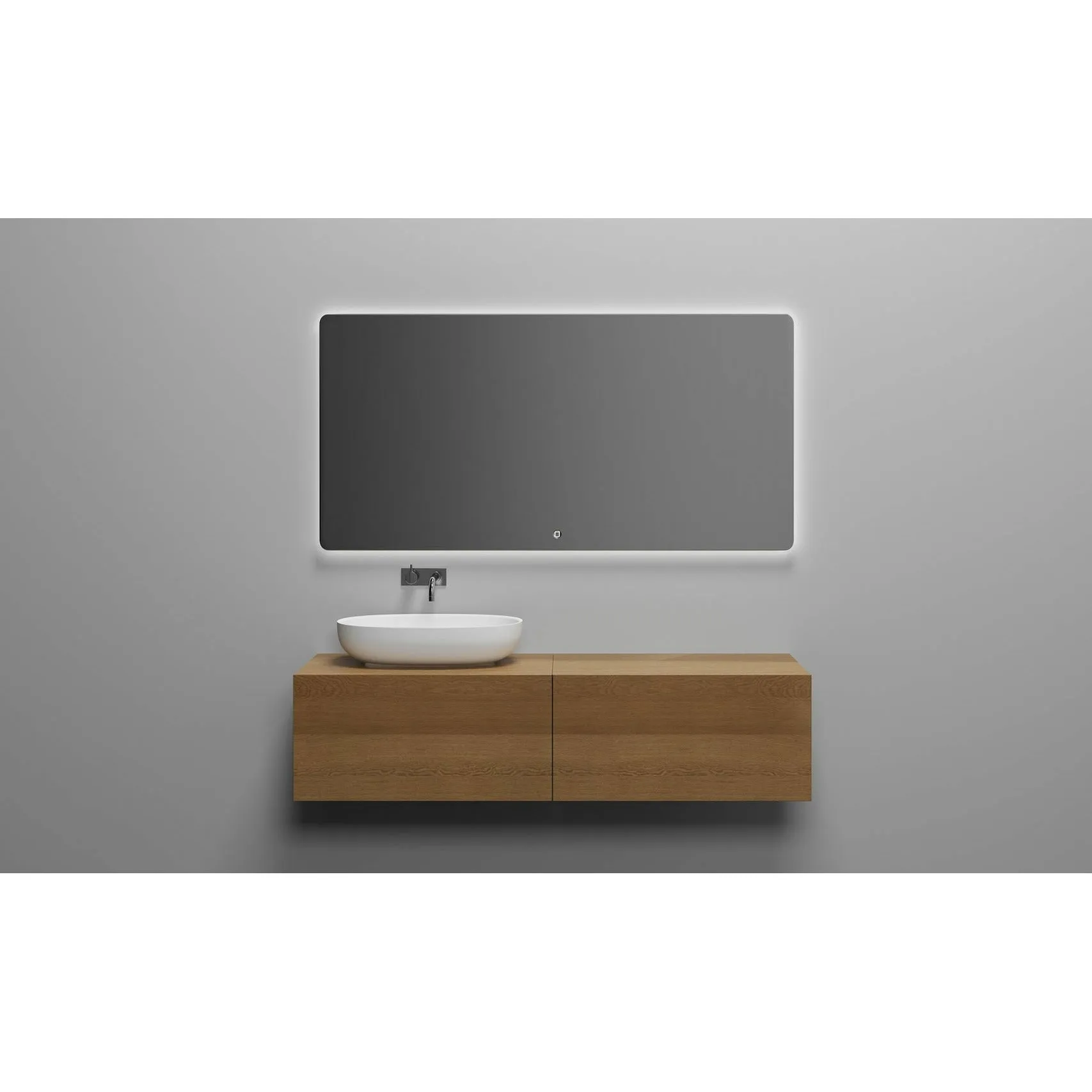 Copenhagen Bath Orø Mirror, L160 Cm