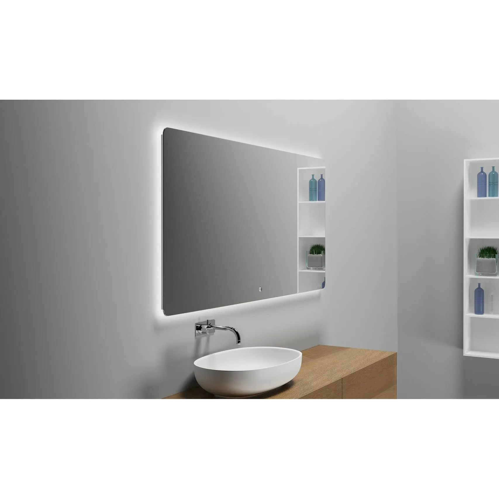Copenhagen Bath Orø Mirror, L160 Cm