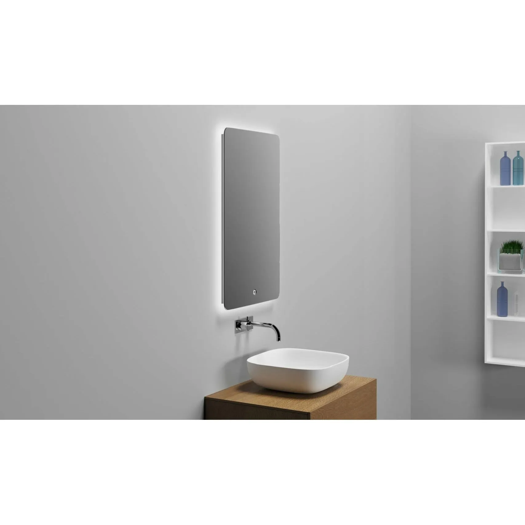 Copenhagen Bath Orø Mirror, L50 Cm