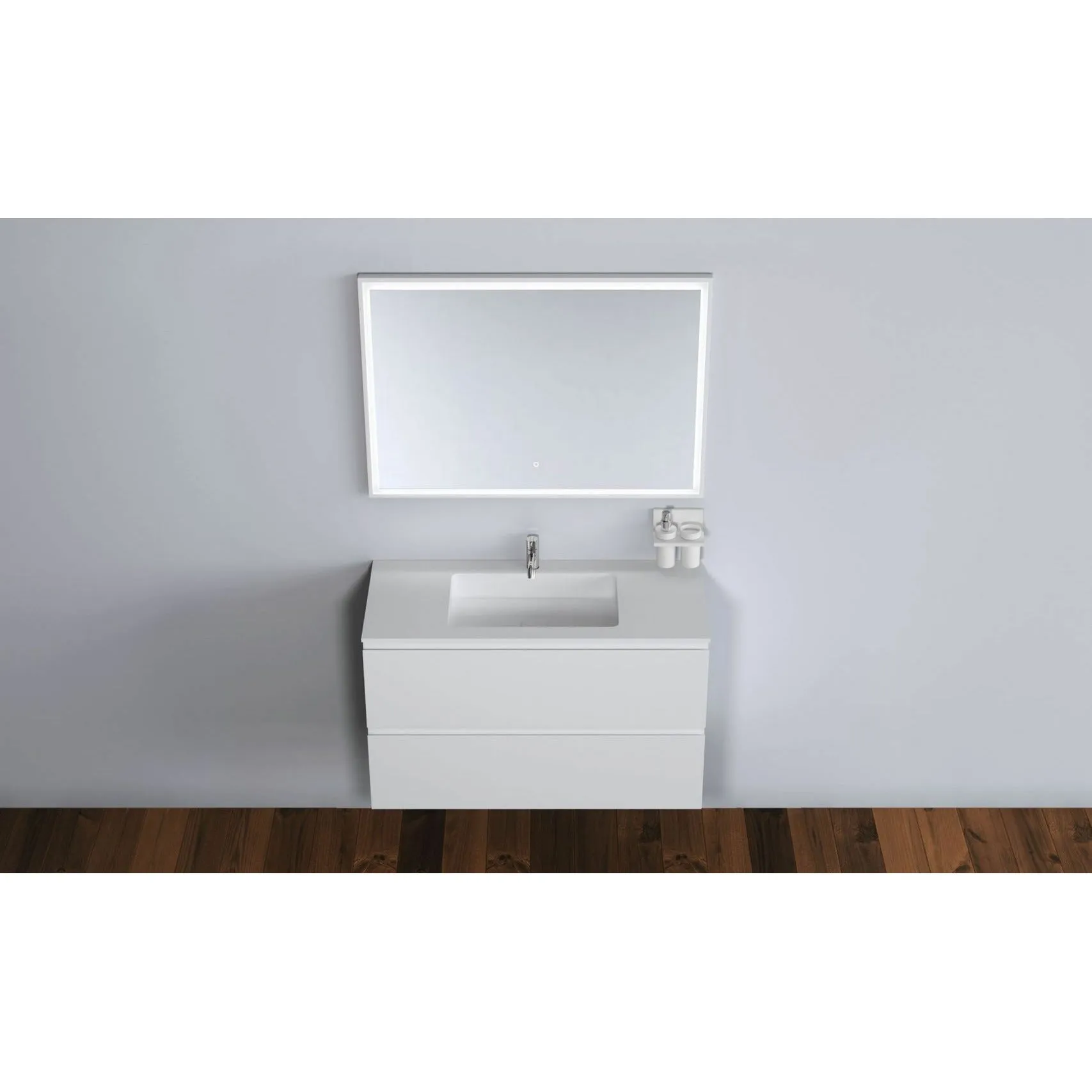 Copenhagen Bath Romsø Center Wash Basin, L100 Cm