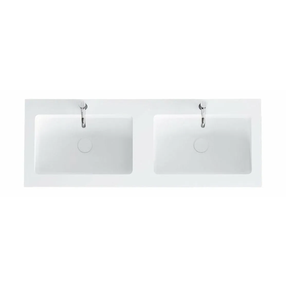 Copenhagen Bath Romsø Double Wash Basin, L120 Cm