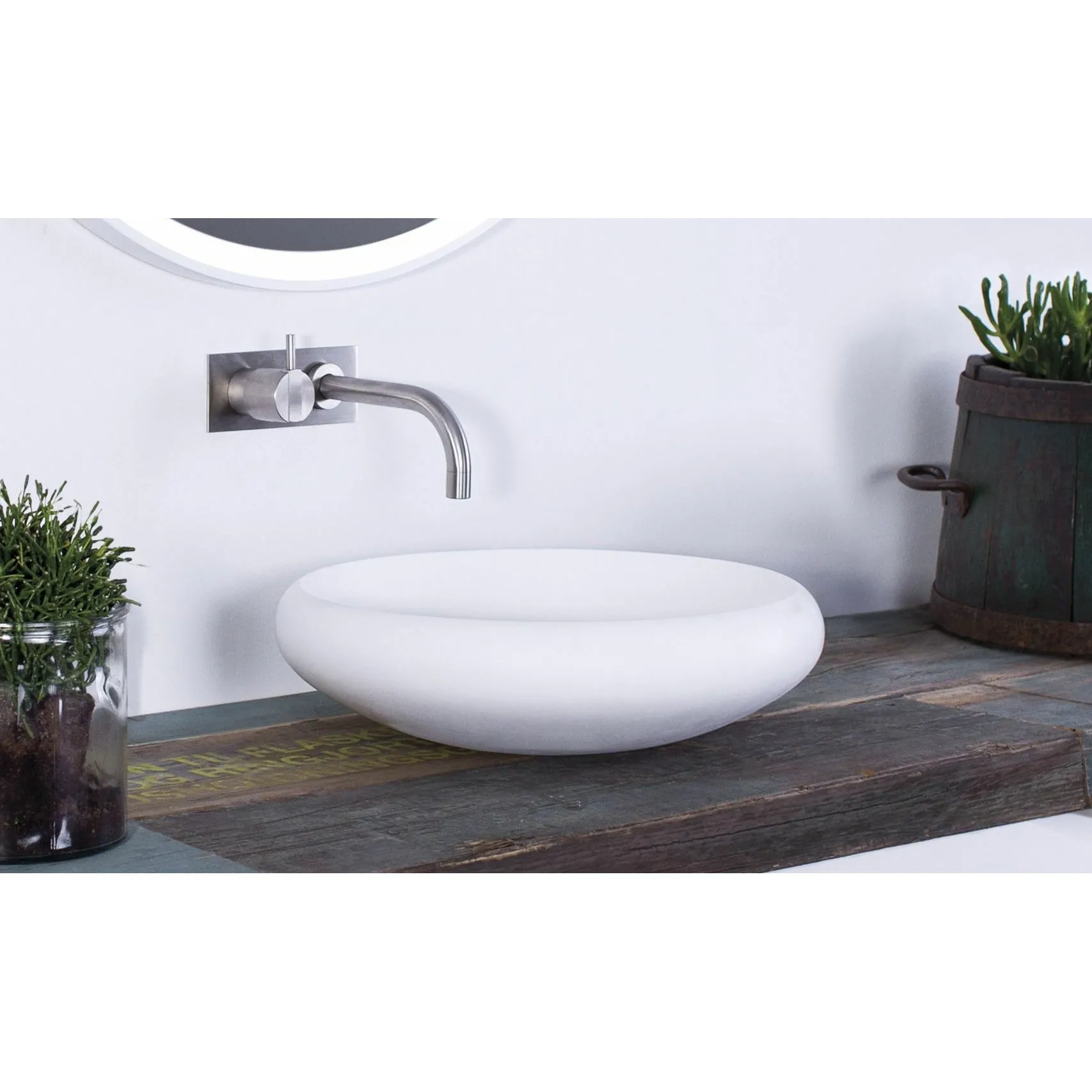 Copenhagen Bath Rosenborg Round Wash Basin