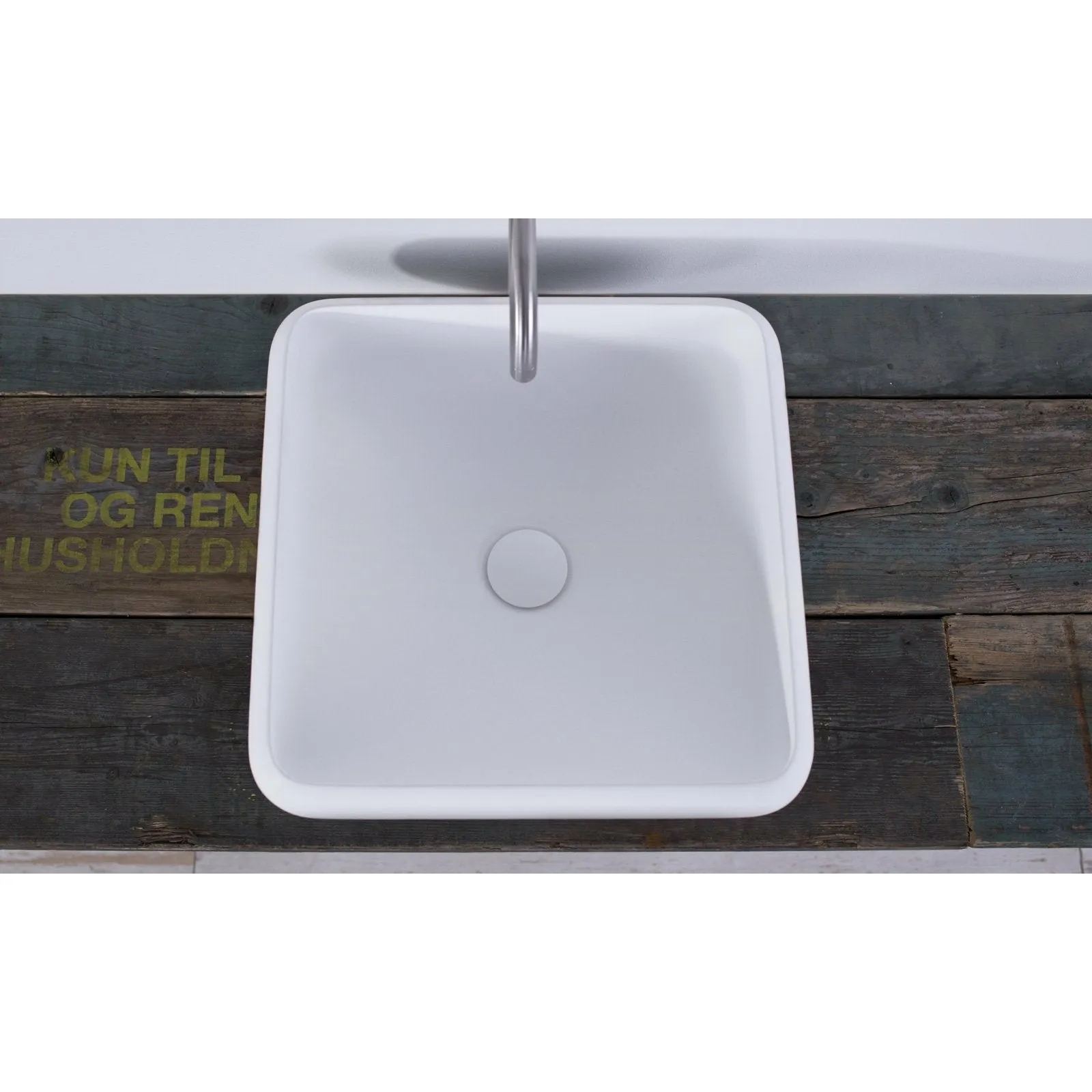Copenhagen Bath Rosenborg Square Wash Basin, L40 Cm
