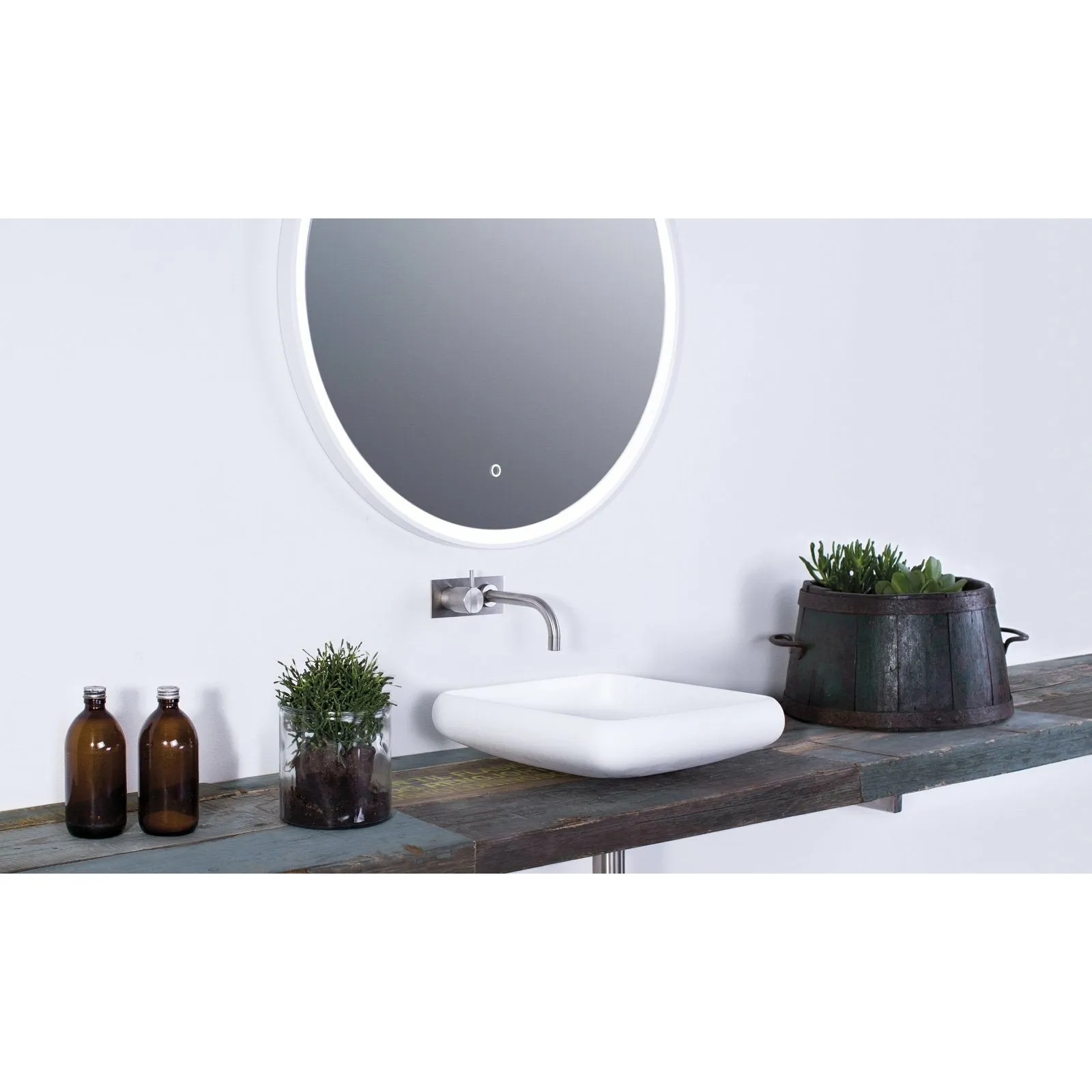 Copenhagen Bath Rosenborg Square Wash Basin, L40 Cm