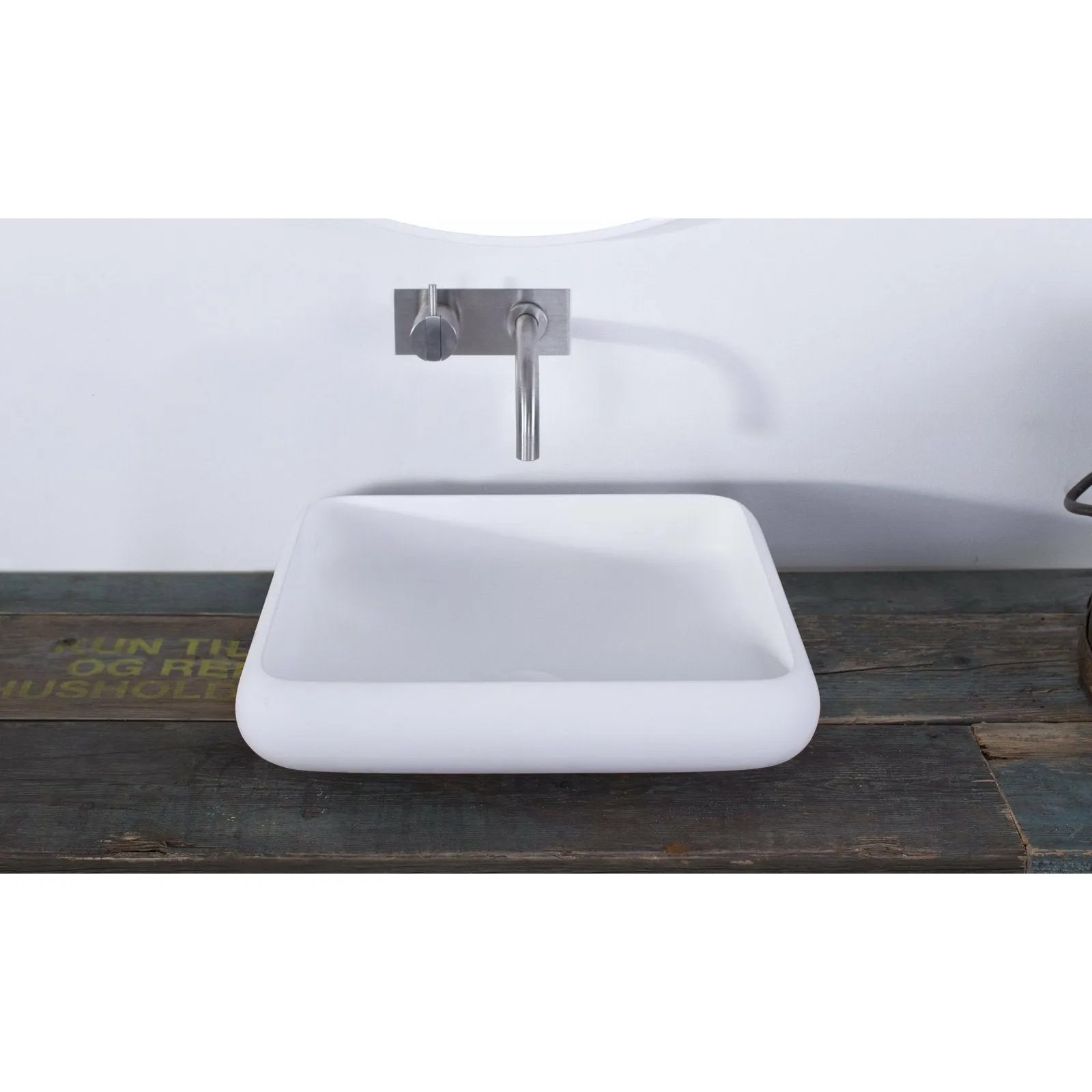 Copenhagen Bath Rosenborg Square Wash Basin, L40 Cm