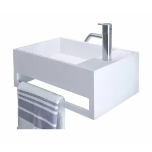 Copenhagen Bath Sandfjord Left Wash Basin, L50 Cm