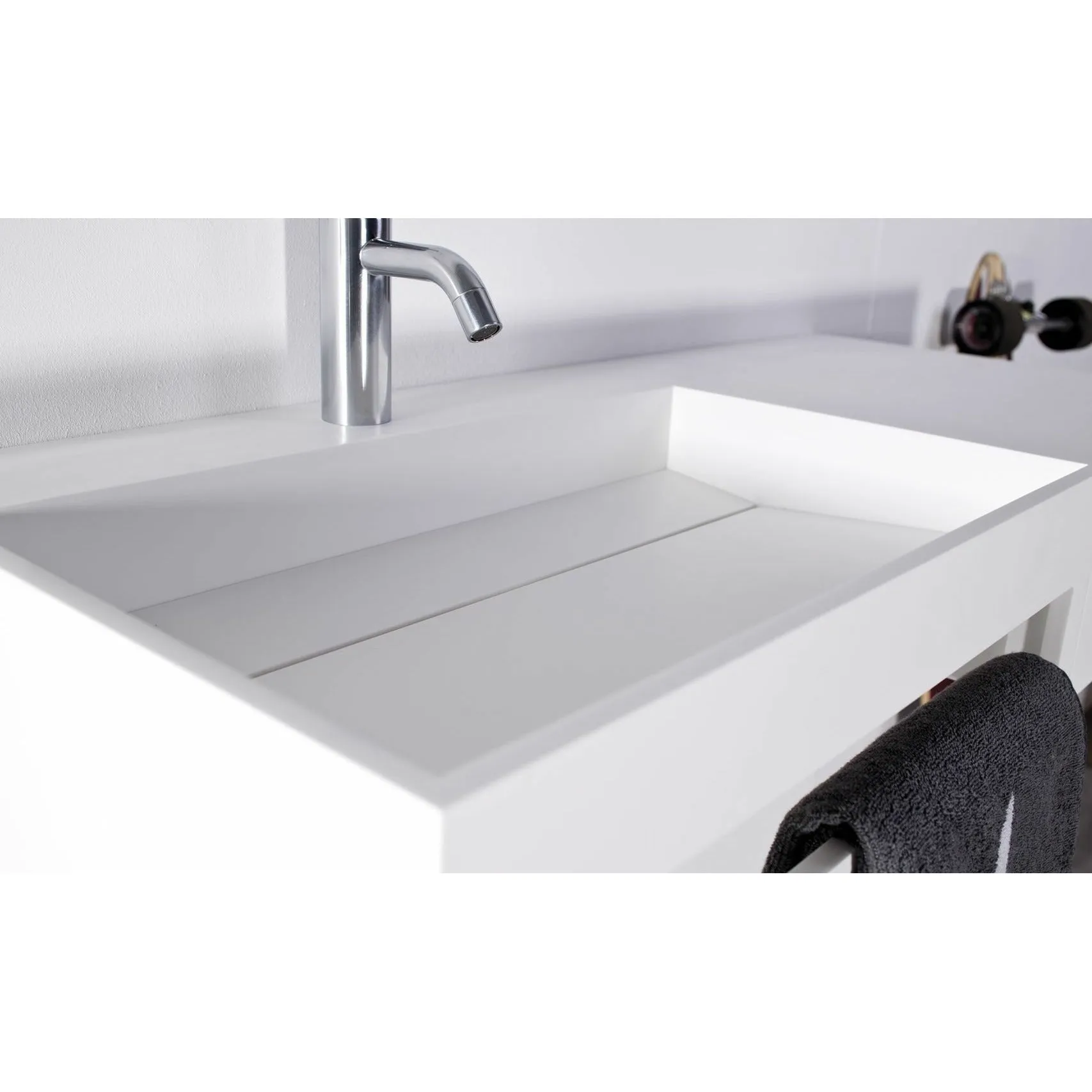 Copenhagen Bath Sandfjord Left Wash Basin, L90 Cm