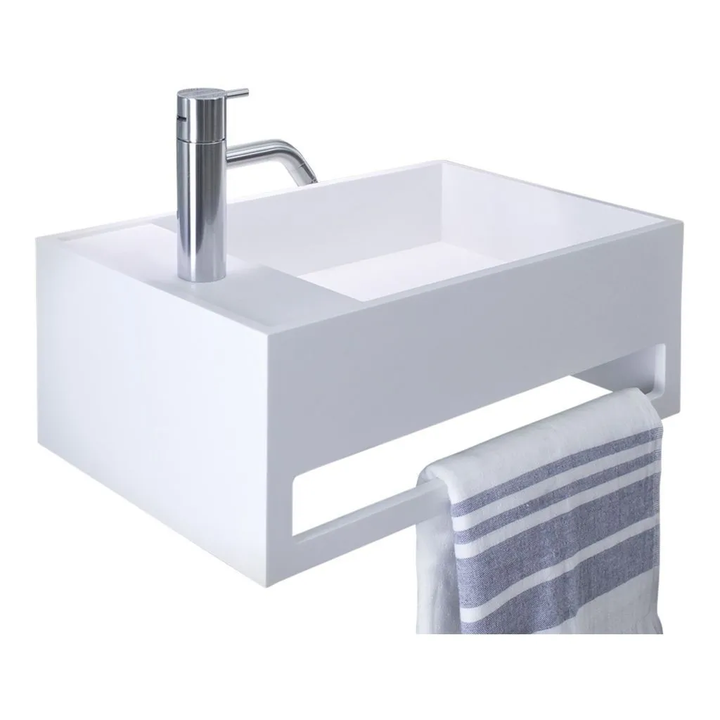 Copenhagen Bath Sandfjord Right Wash Basin, L50 Cm