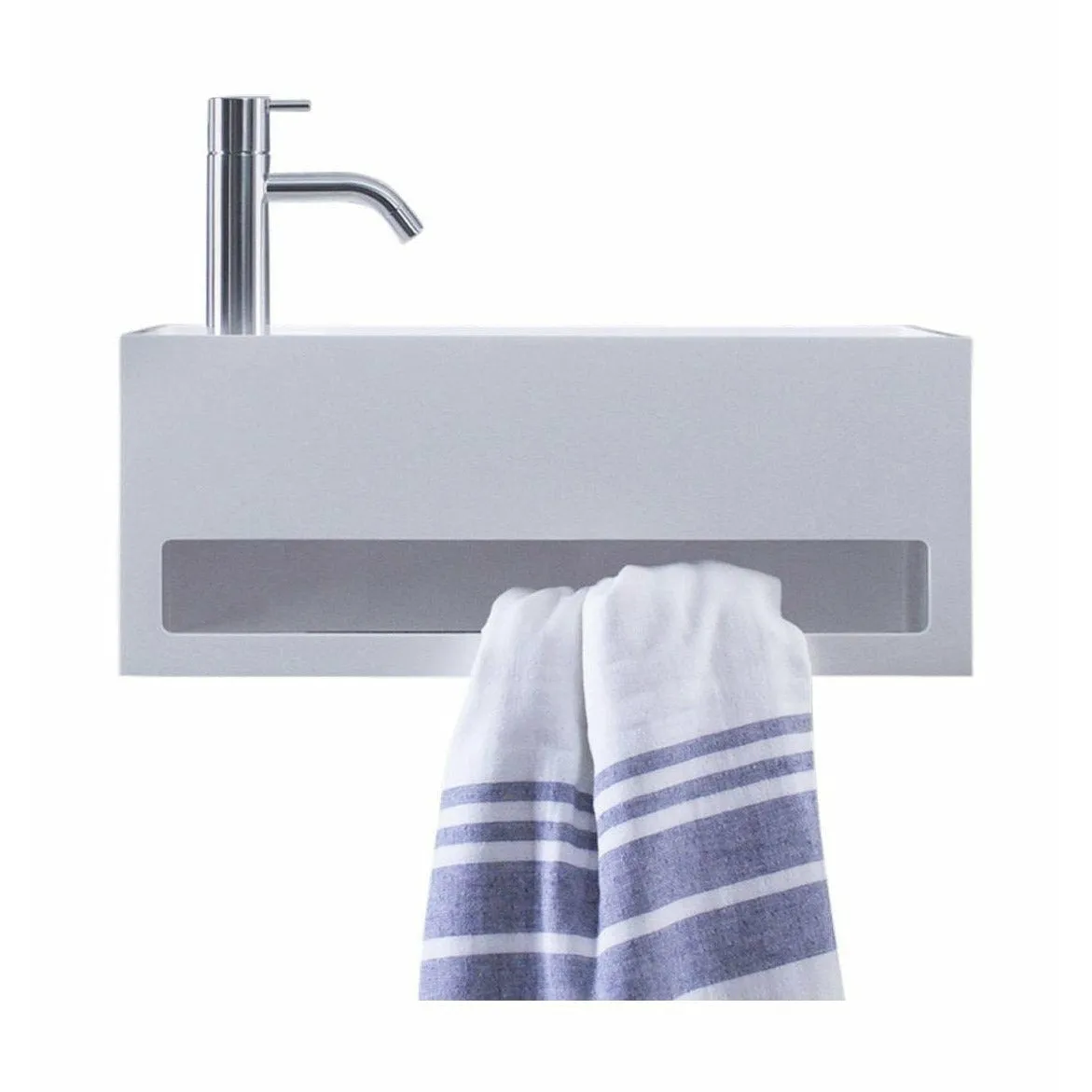 Copenhagen Bath Sandfjord Right Wash Basin, L50 Cm
