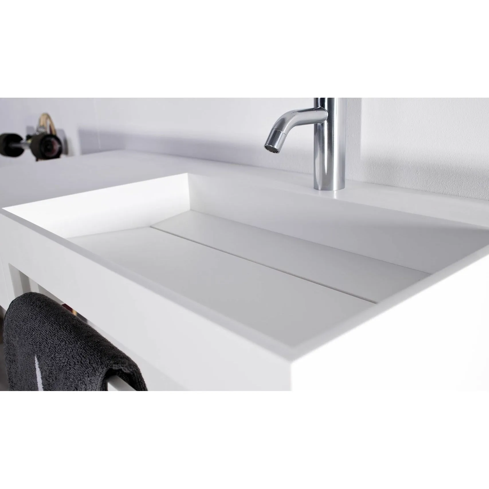 Copenhagen Bath Sandfjord Right Wash Basin, L90 Cm
