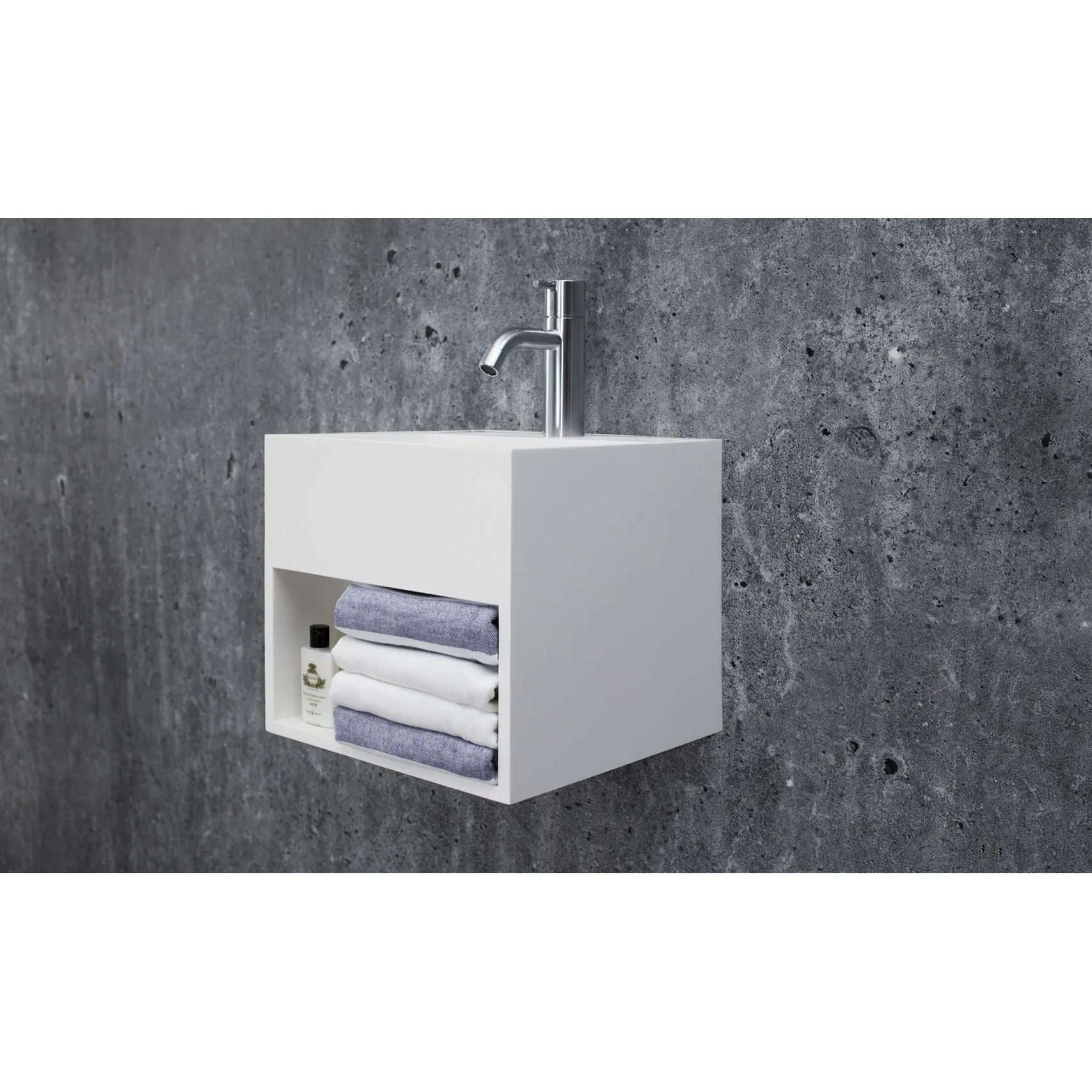 Copenhagen Bath Søndersø Center Wash Basin, L30 Cm