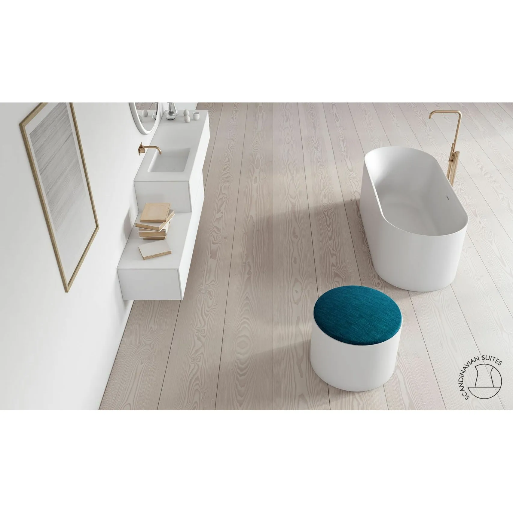 Copenhagen Bath Sq1 Oval Bathtub