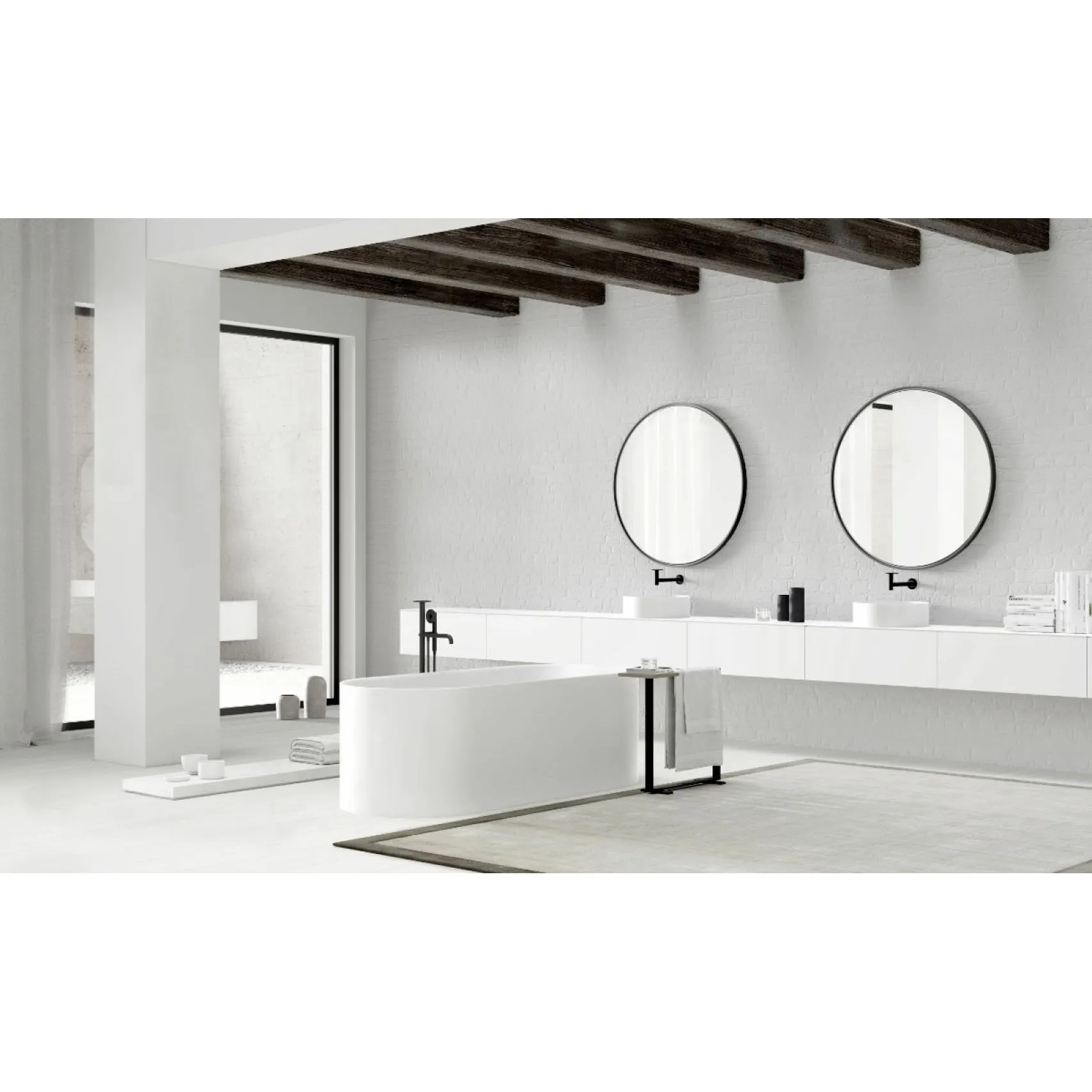 Copenhagen Bath Sq1 Oval Bathtub