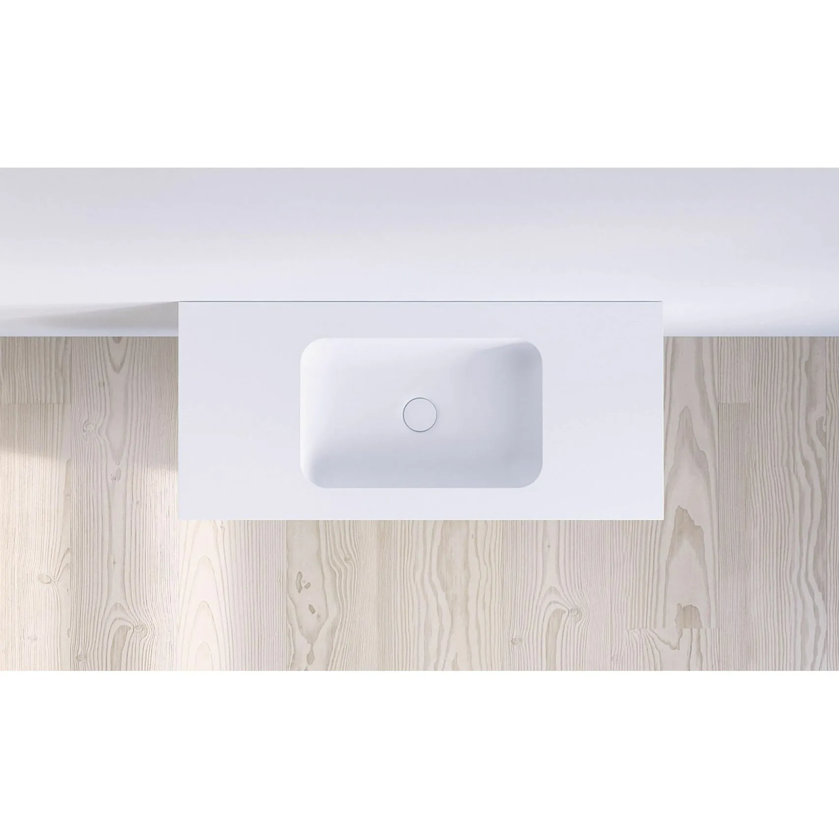 Copenhagen Bath Sq2 Center Wash Basin, L100 Cm