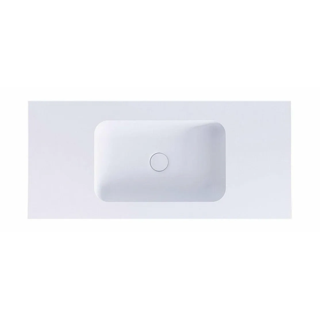Copenhagen Bath Sq2 Center Wash Basin, L100 Cm