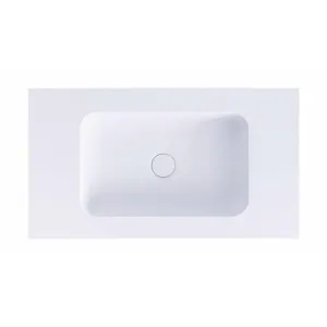 Copenhagen Bath Sq2 Center Wash Basin, L80 Cm