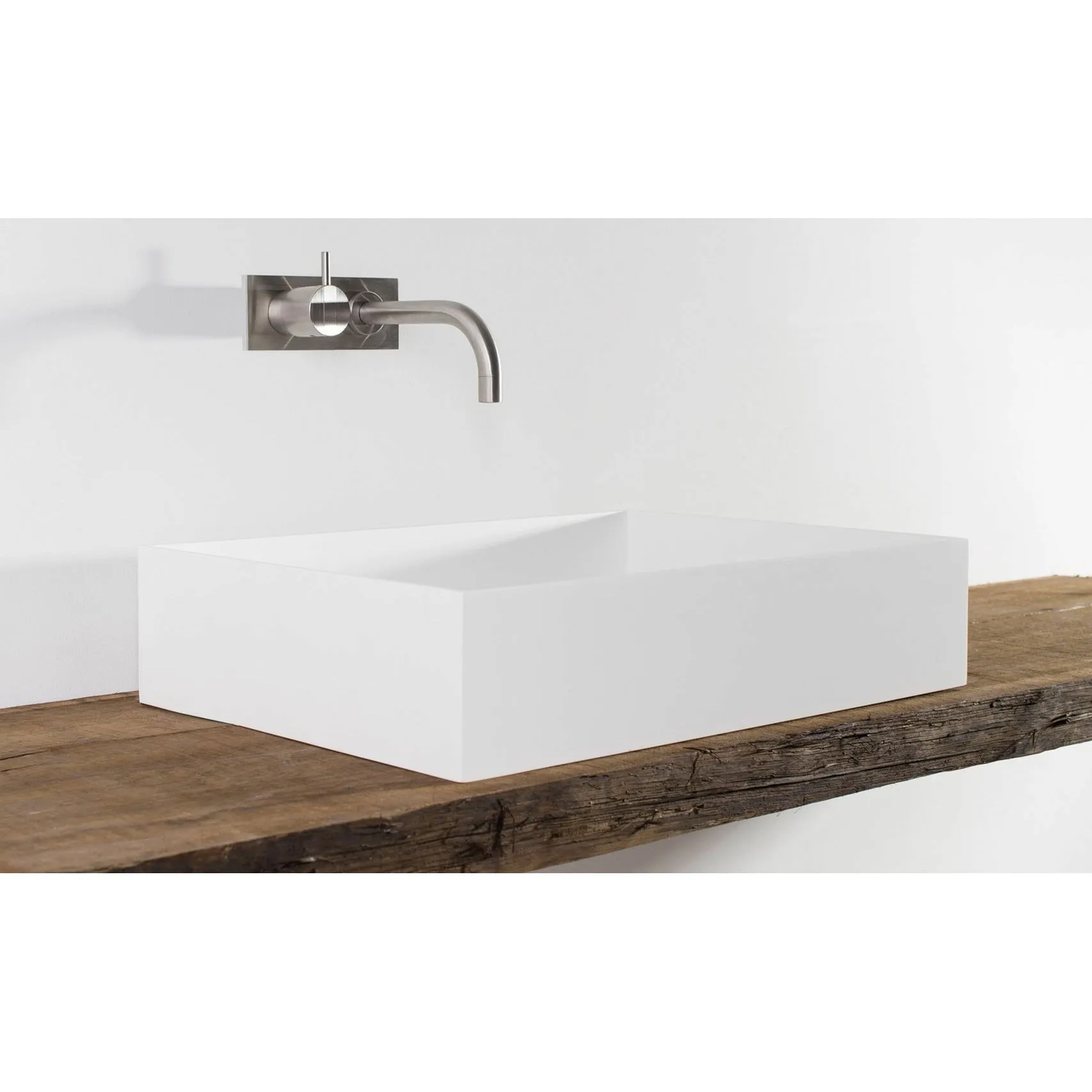 Copenhagen Bath Stockholm Square Wash Basin, L35 Cm