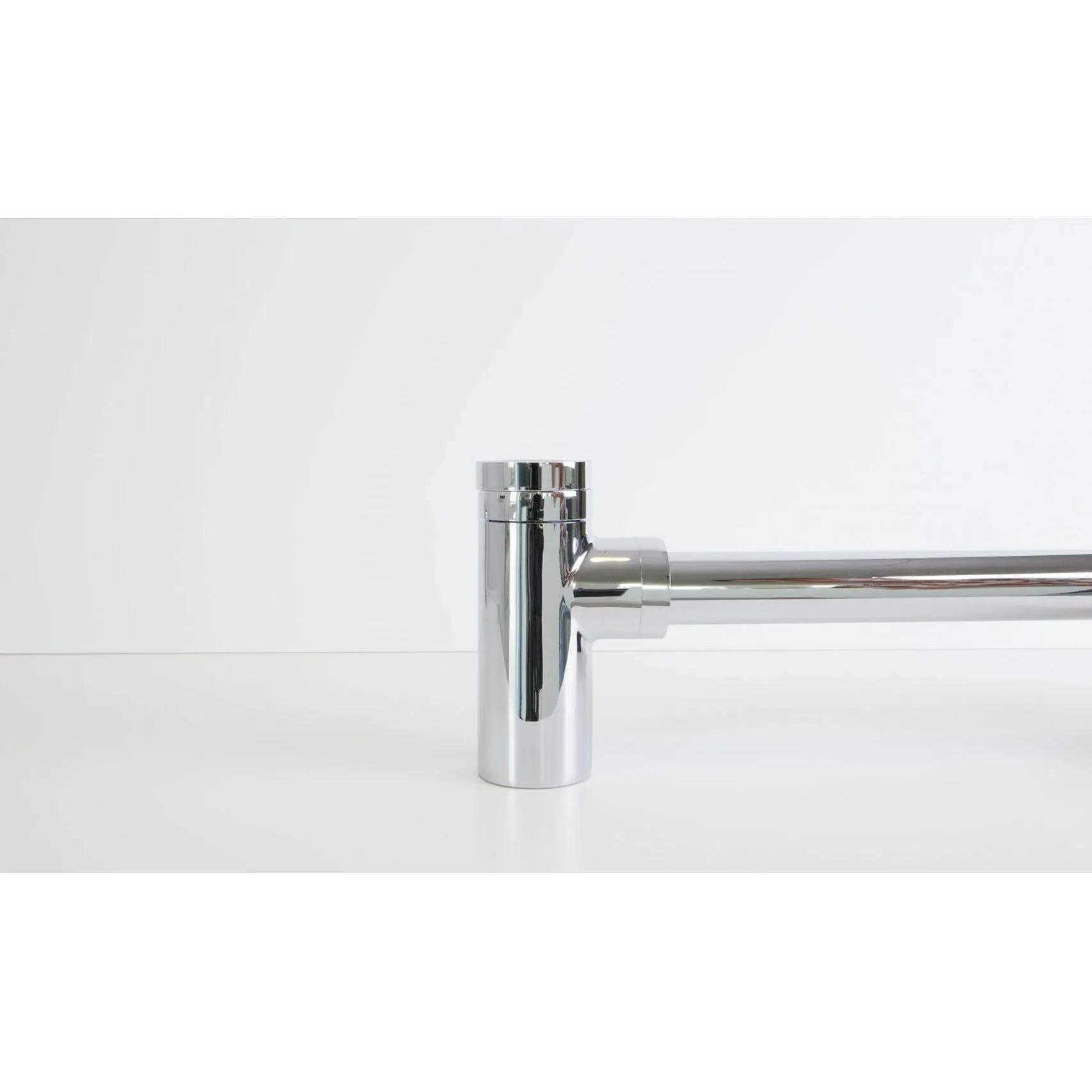 Copenhagen Bath Water Trap Round, Chrome