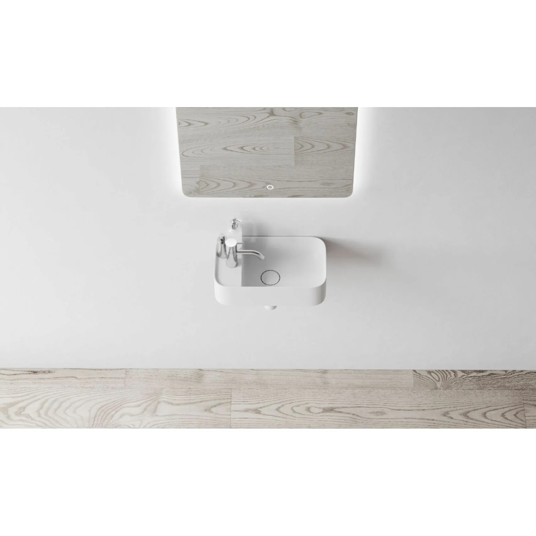 Copenhagen Bath Yuno Lr Wash Basin, L41 Cm
