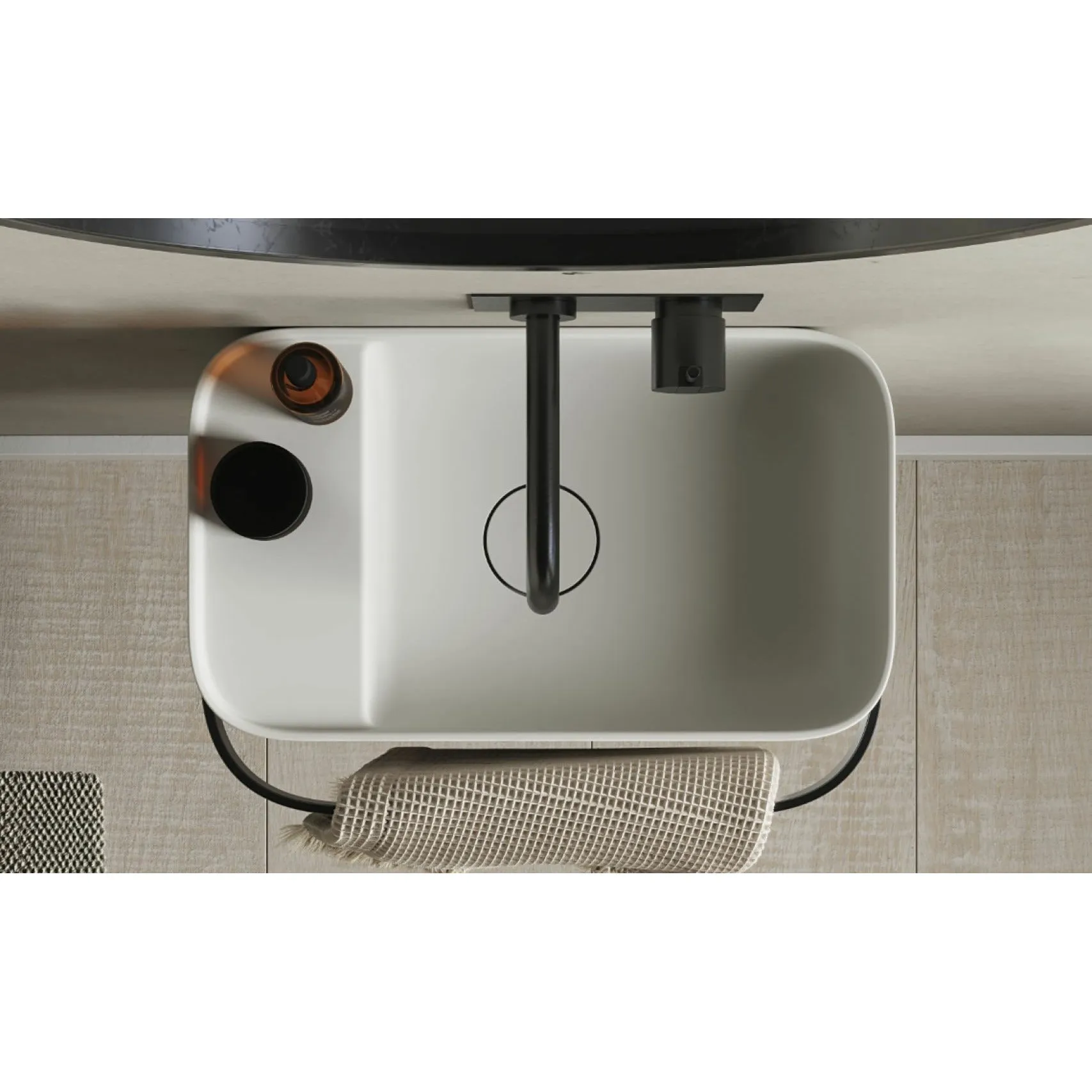 Copenhagen Bath Yuno Rail Wash Basin, L41 Cm