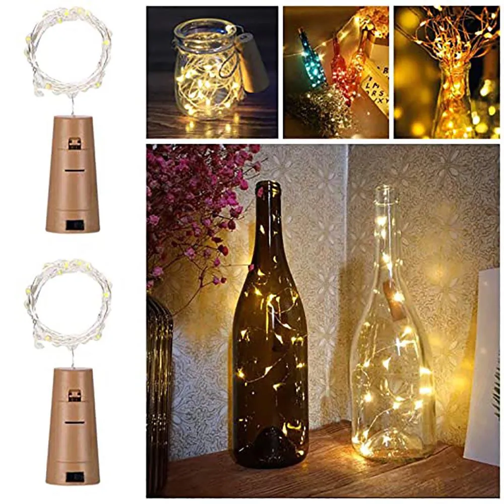 Cork LED String Light (Pack of 3)