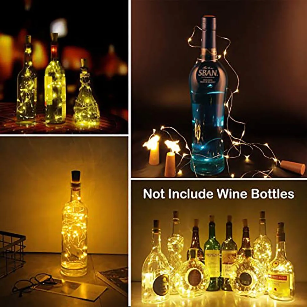 Cork LED String Light (Pack of 3)
