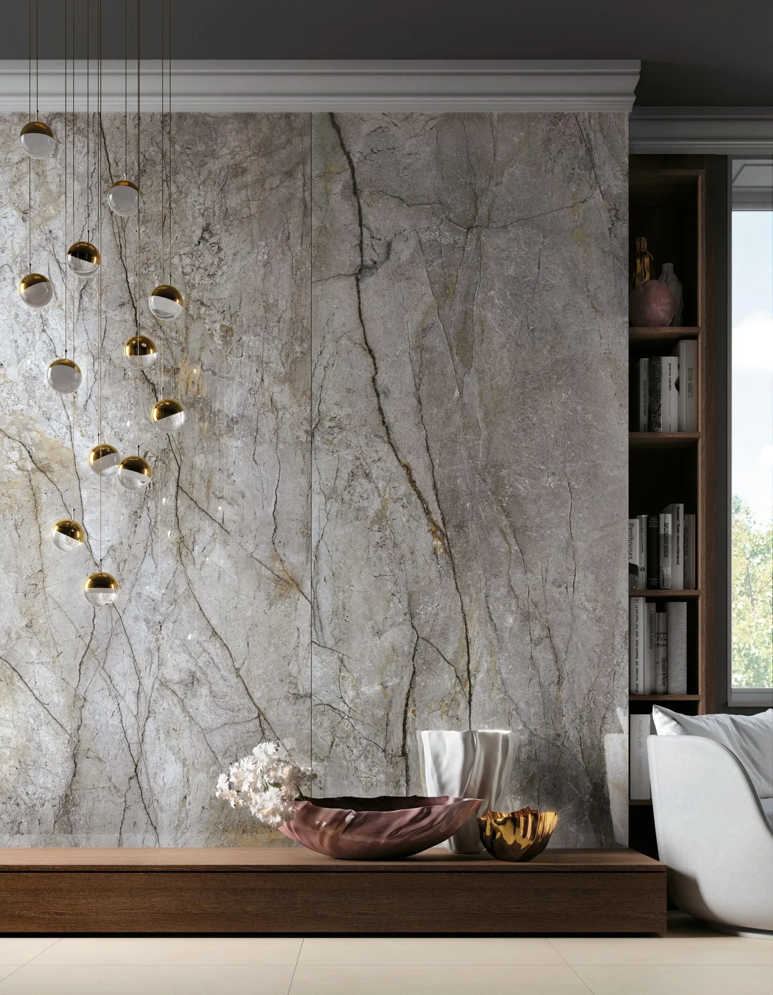 Cosmopolitan Mystic Grey Lappato 80 x 80cm