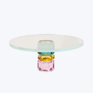 Crystal and Glass Cake Stand