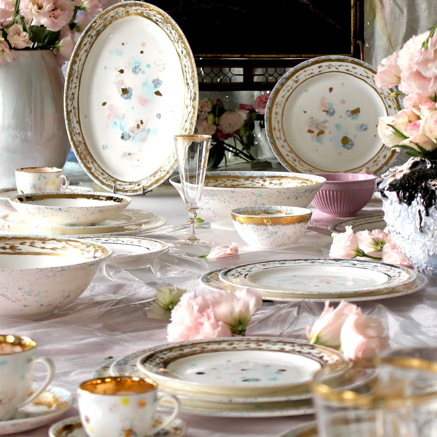 Dafne Dinner Rim Plate