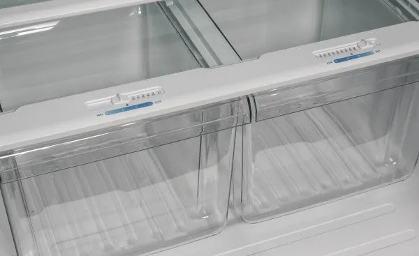 Danby Stainless Steel Apartment Size Fridge Top Mount (18.1 Cu. Ft.) - DFF180E2SSDB