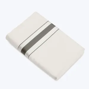 Dimora Sheets & Pillowcases, Pearl/Lead Grey