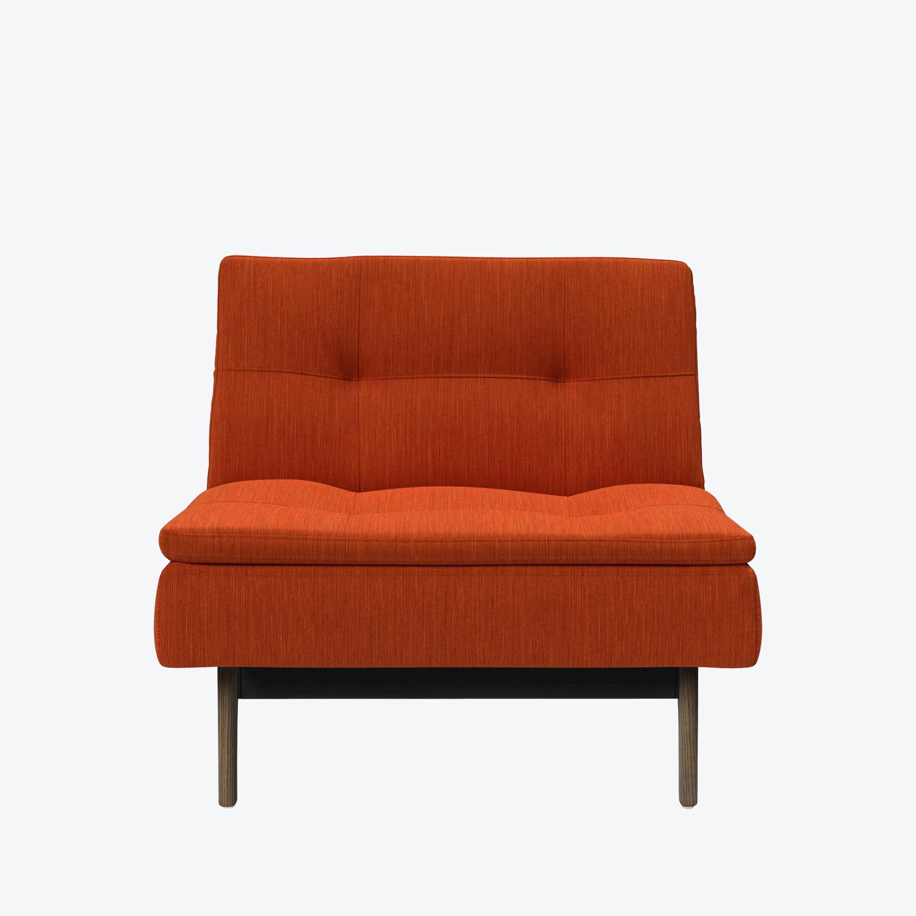 Dublexo Smoked Oak Armless Sleep Lounger