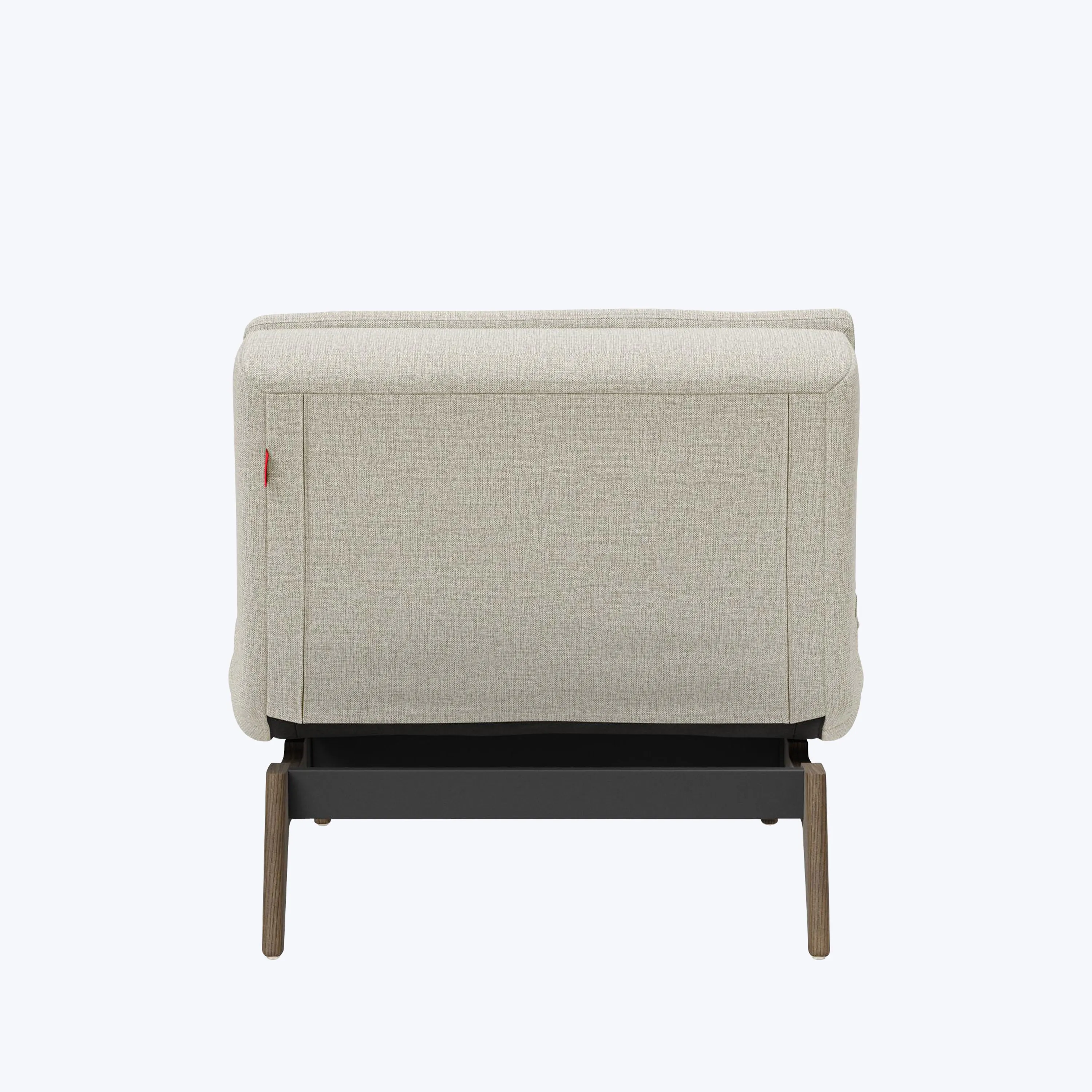 Dublexo Smoked Oak Armless Sleep Lounger