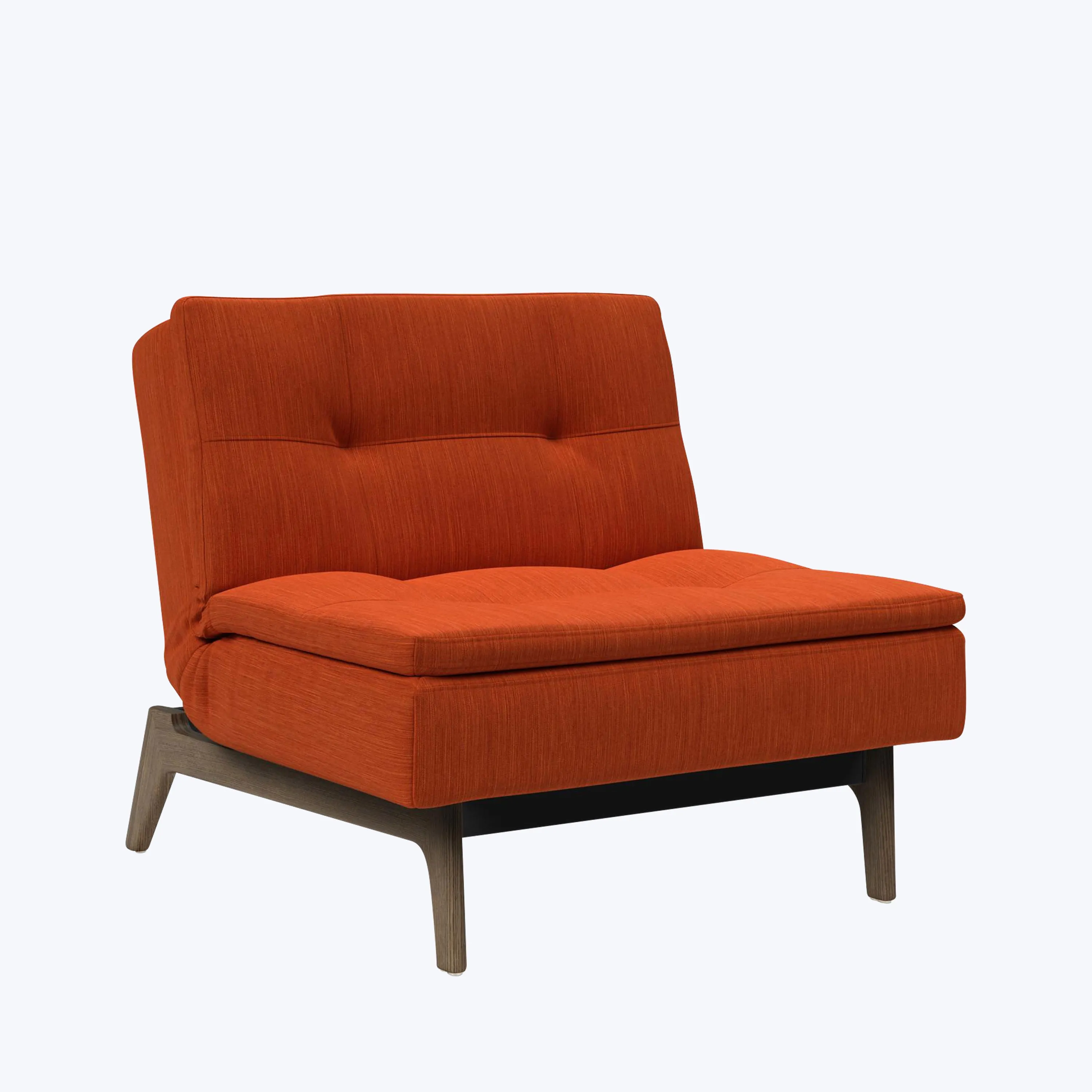 Dublexo Smoked Oak Armless Sleep Lounger