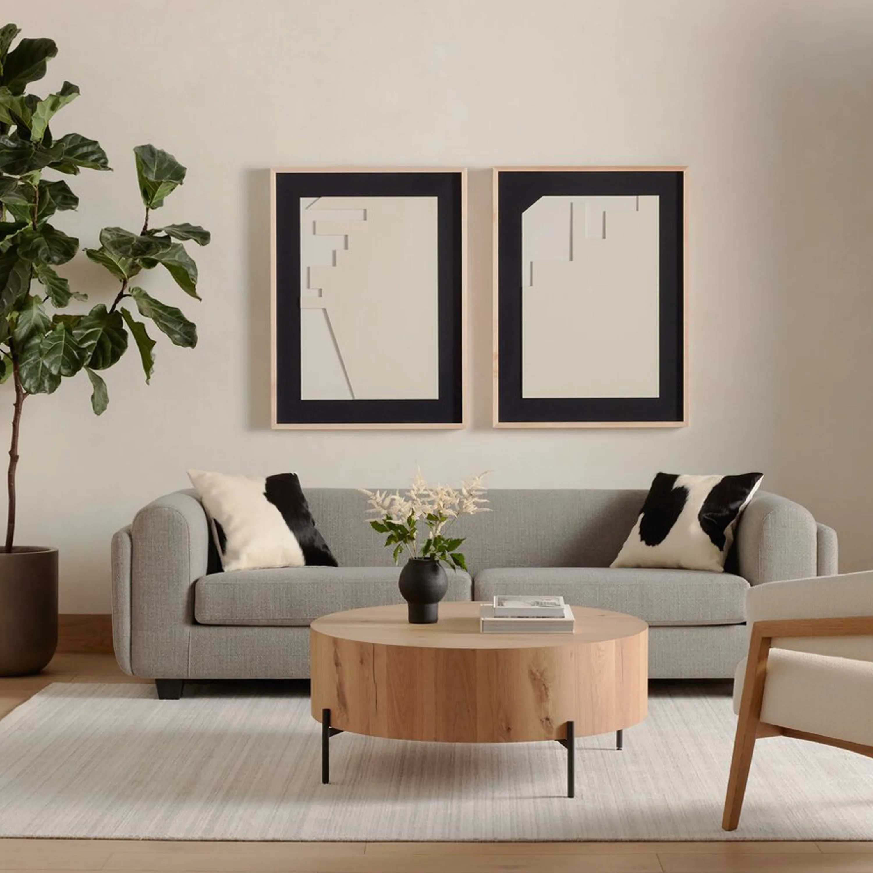 Eaton Drum Coffee Table