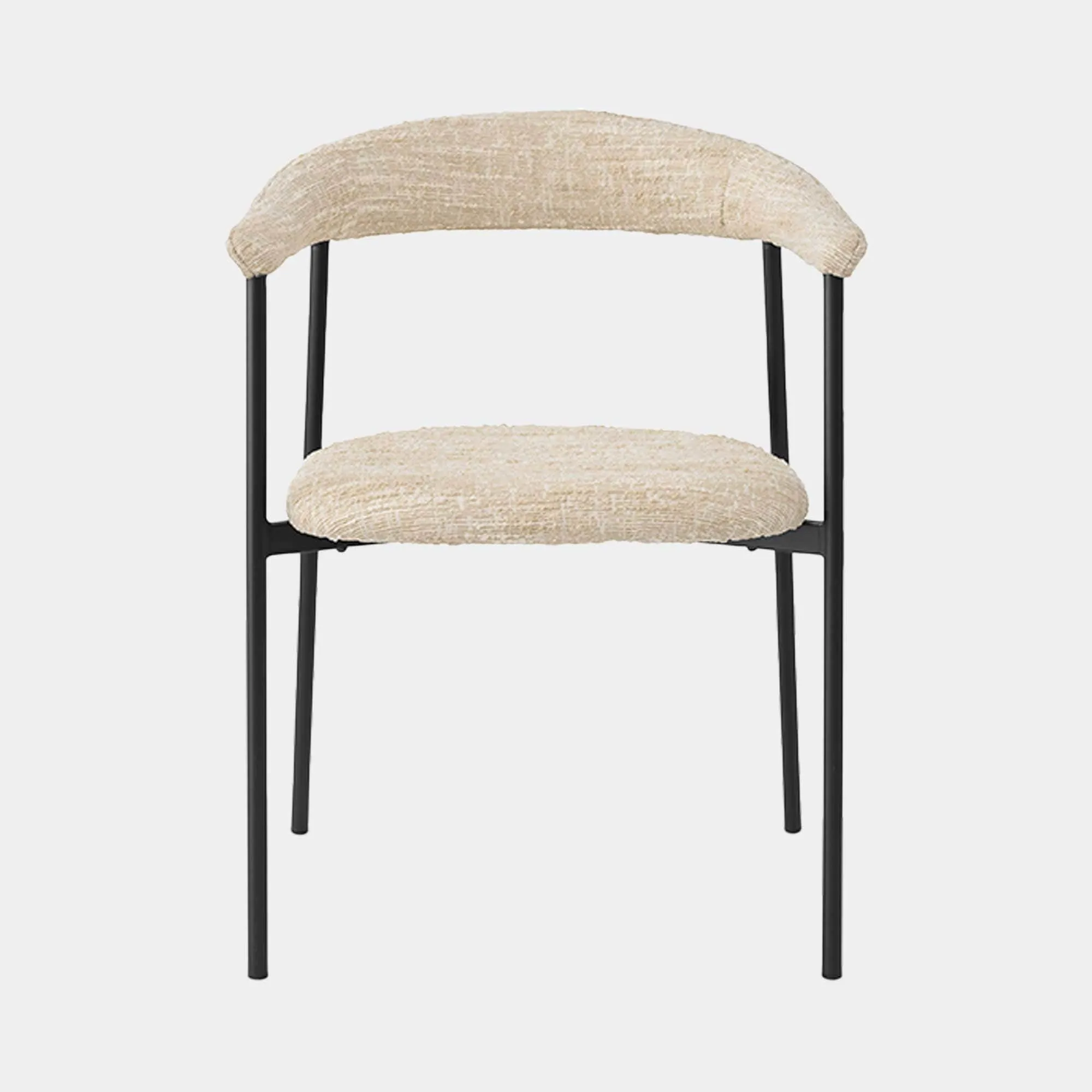 Eichholtz Julio - Set Of 2 Dining Chairs In Boucle