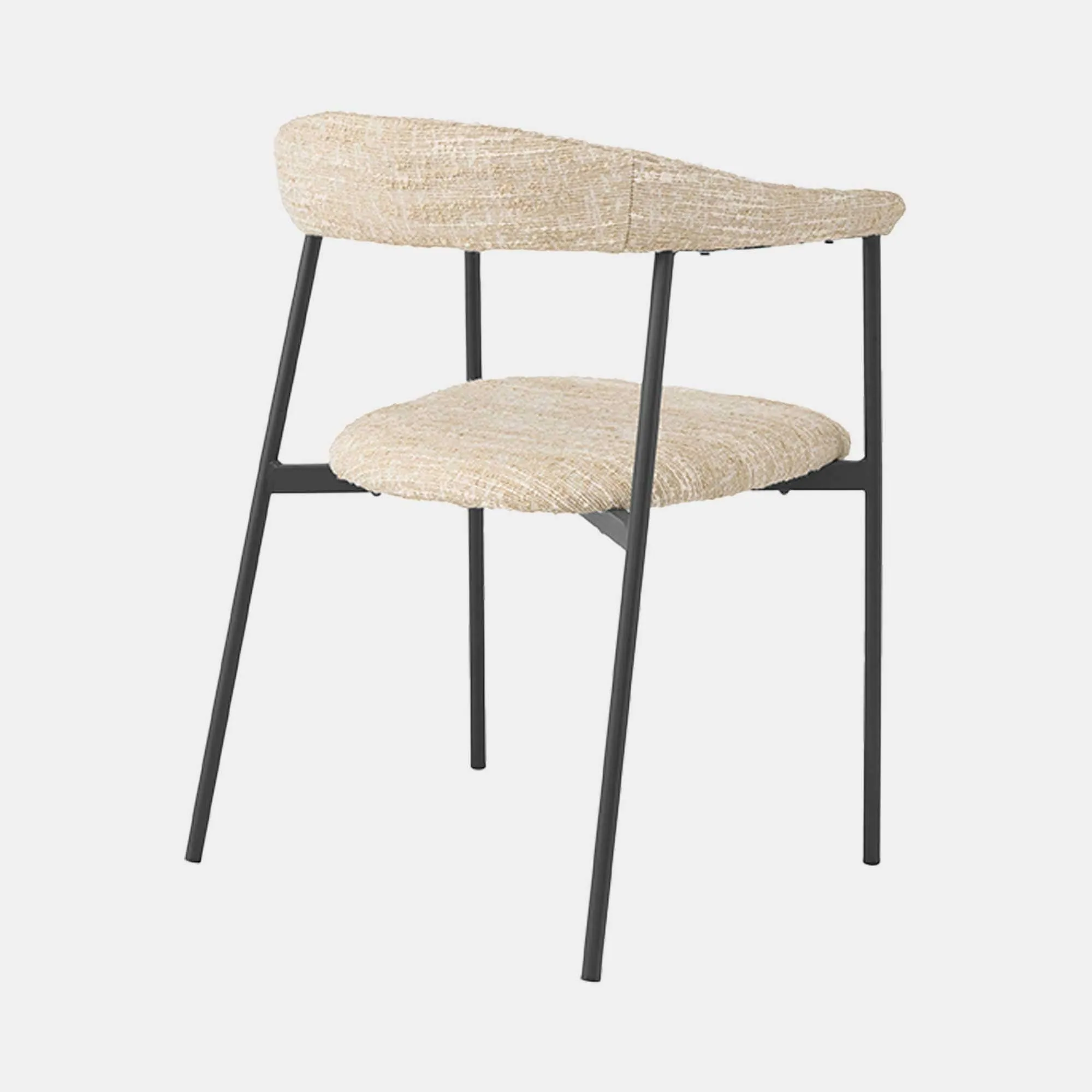 Eichholtz Julio - Set Of 2 Dining Chairs In Boucle