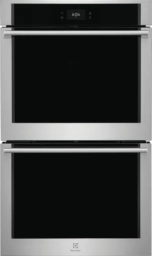 Electrolux Stainless Steel Advanced Convection Double Wall Oven with Air Fry (10.6 Cu.Ft.) - ECWD3012AS