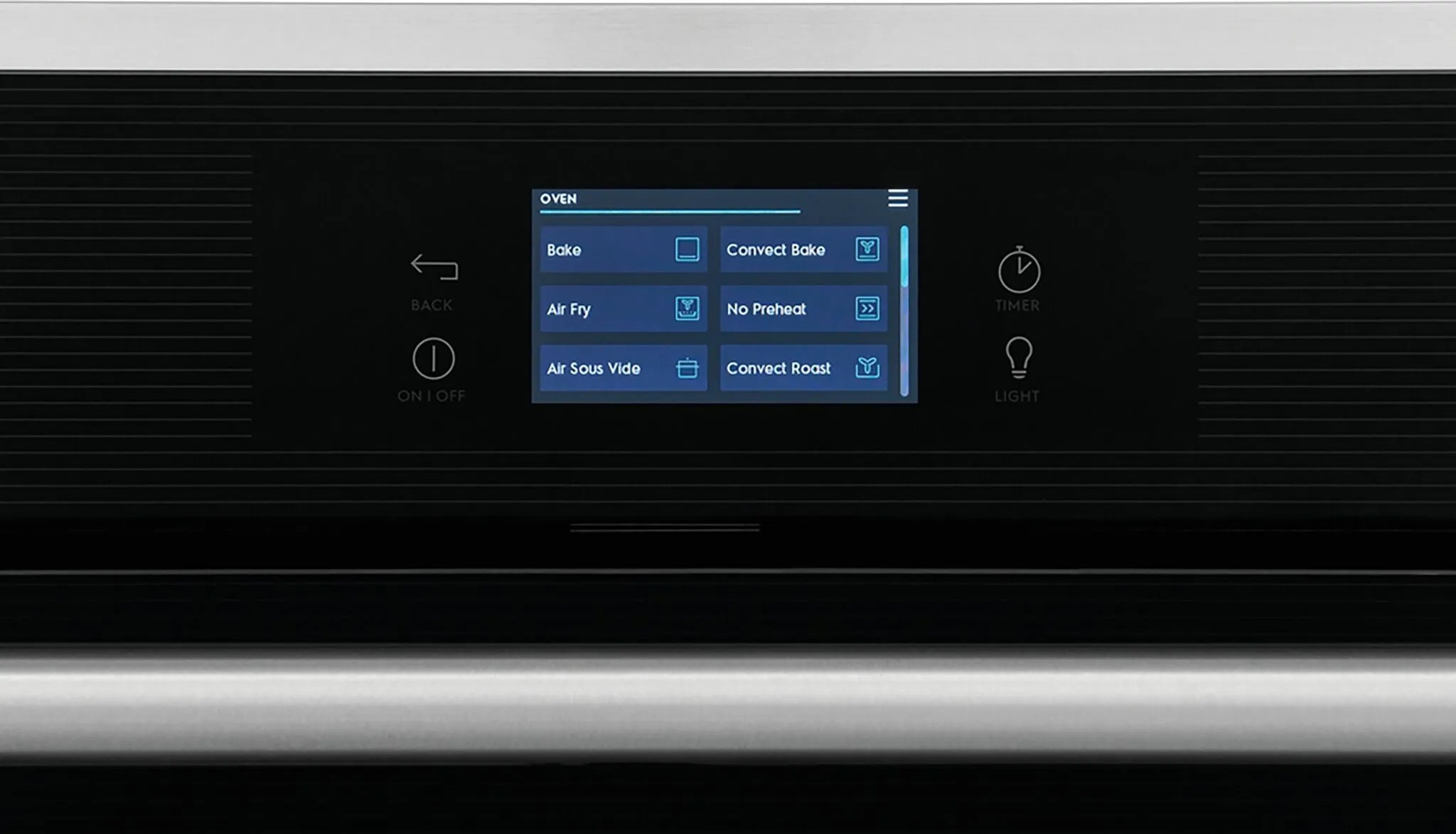 Electrolux Stainless Steel Advanced Convection Electric Wall Oven with Air Fry (5.3 Cu. Ft.) - ECWS3012AS