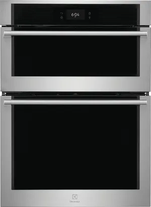 Electrolux Stainless Steel Advanced Convection Wall Oven (5.3 Cu.Ft.) with Microwave (1.7 Cu. Ft.) - ECWM3012AS