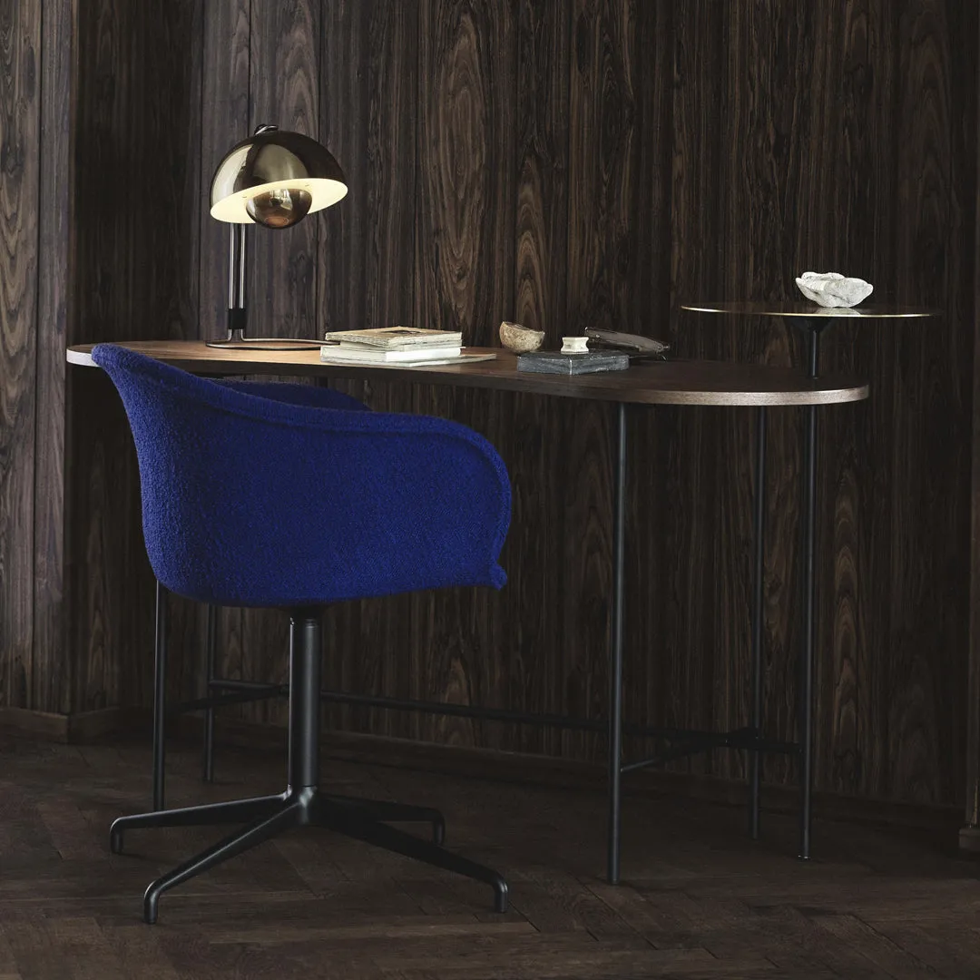 Elefy JH35 Conference Chair - Swivel Base w/ Return - Upholstered