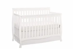 Emery Convertible Slat Crib - White